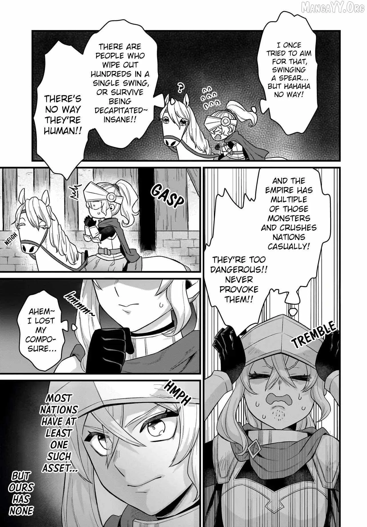 Dachoujuujin no wa Chamecha Musou Aho Kawaii Saikyou Shuzoku no Riidaa ni Narimashita Chapter 5 page 28