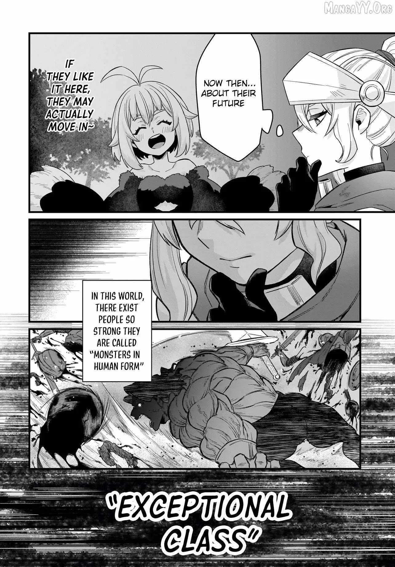 Dachoujuujin no wa Chamecha Musou Aho Kawaii Saikyou Shuzoku no Riidaa ni Narimashita Chapter 5 page 27