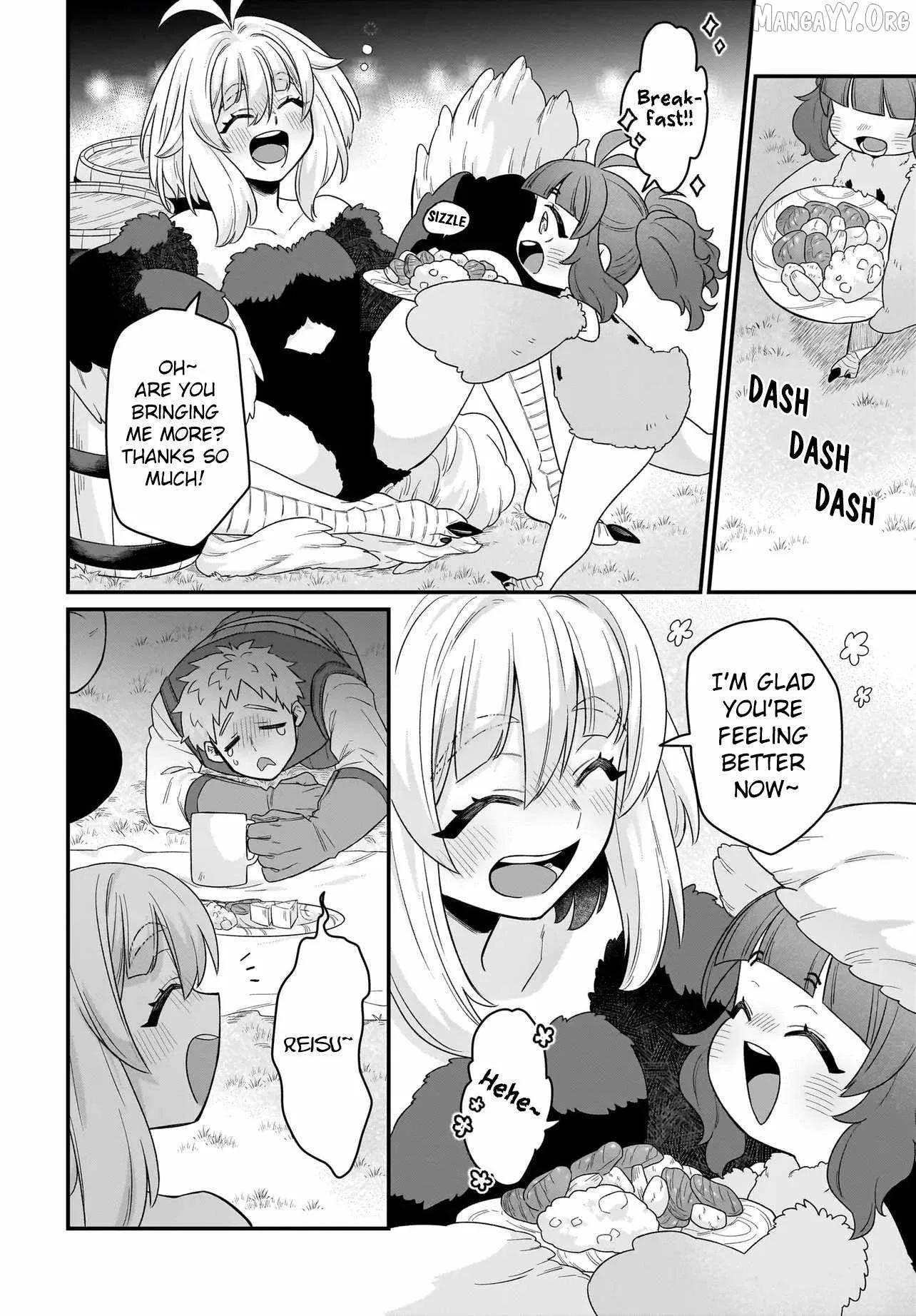 Dachoujuujin no wa Chamecha Musou Aho Kawaii Saikyou Shuzoku no Riidaa ni Narimashita Chapter 8 page 17