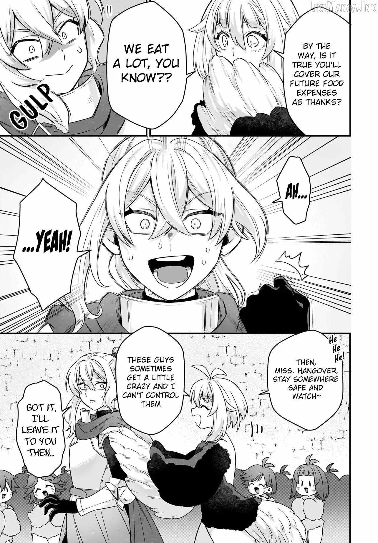 Dachoujuujin no wa Chamecha Musou Aho Kawaii Saikyou Shuzoku no Riidaa ni Narimashita Chapter 11 page 4