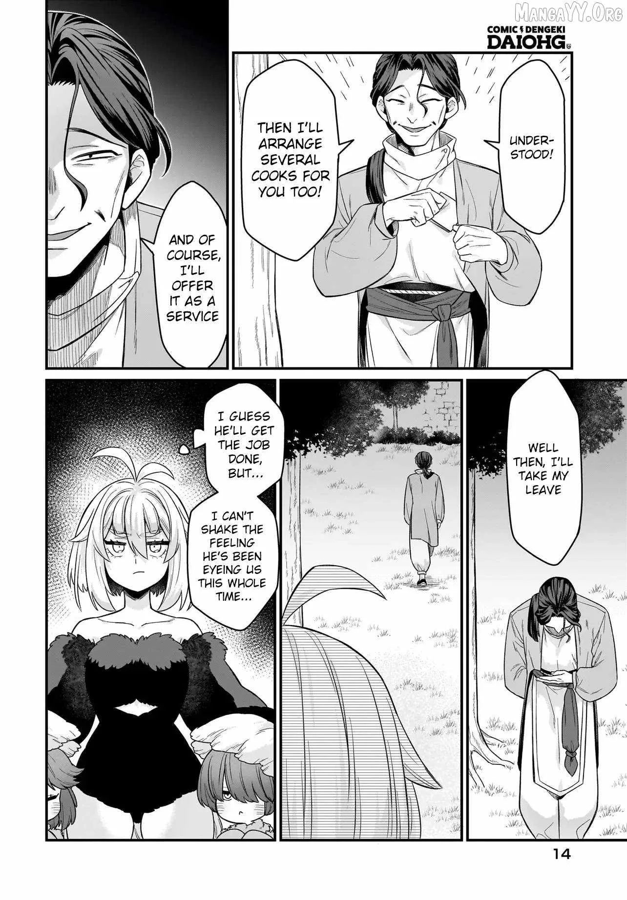 Dachoujuujin no wa Chamecha Musou Aho Kawaii Saikyou Shuzoku no Riidaa ni Narimashita Chapter 8 page 13