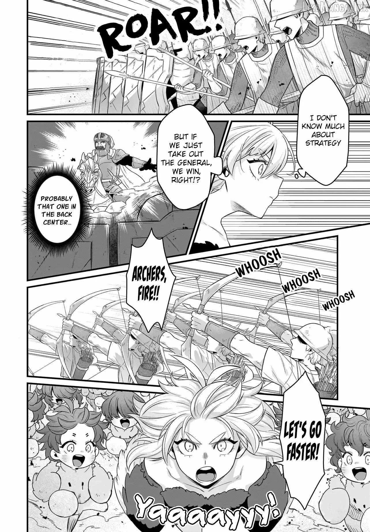 Dachoujuujin no wa Chamecha Musou Aho Kawaii Saikyou Shuzoku no Riidaa ni Narimashita Chapter 11 page 12