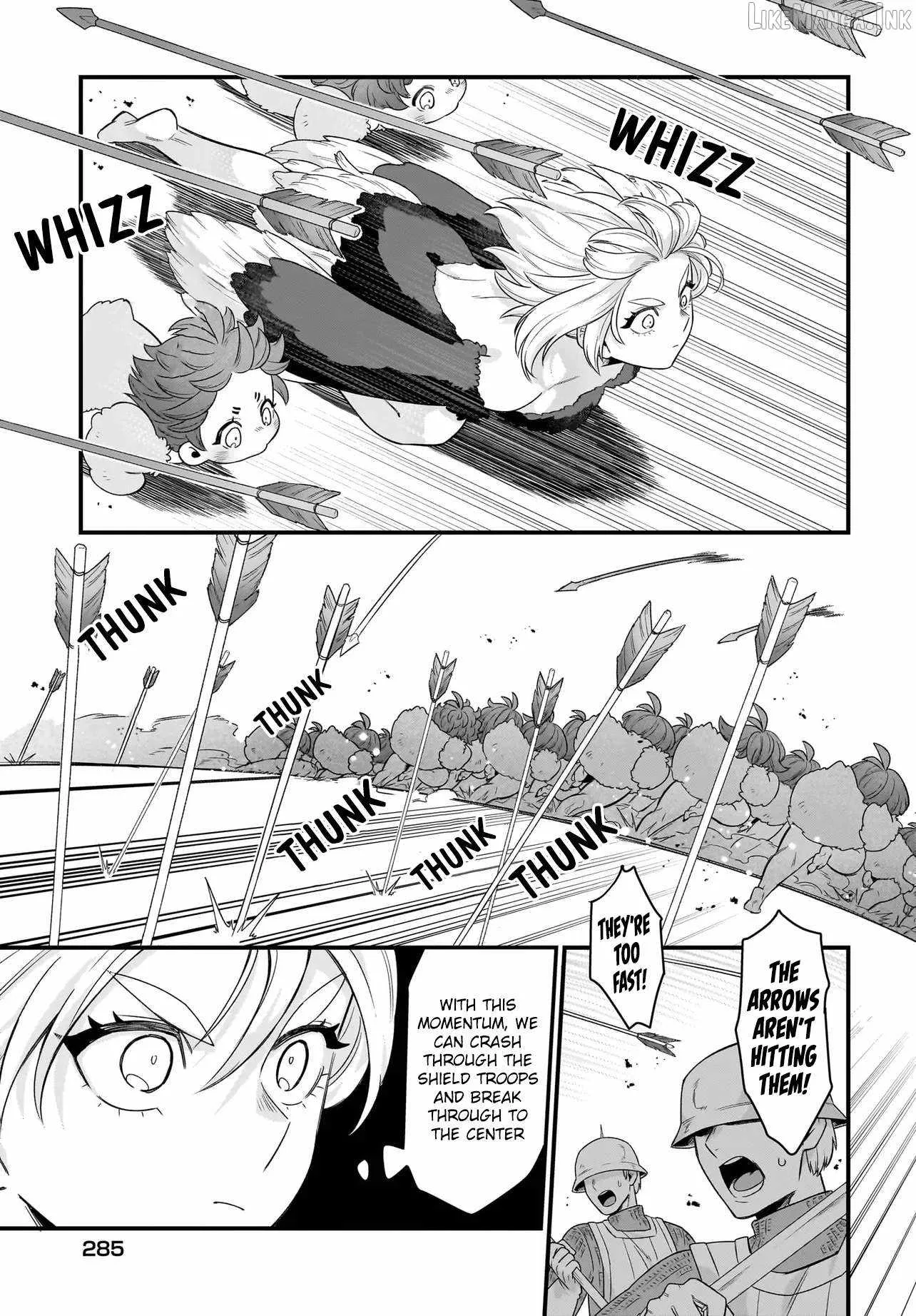 Dachoujuujin no wa Chamecha Musou Aho Kawaii Saikyou Shuzoku no Riidaa ni Narimashita Chapter 11 page 13