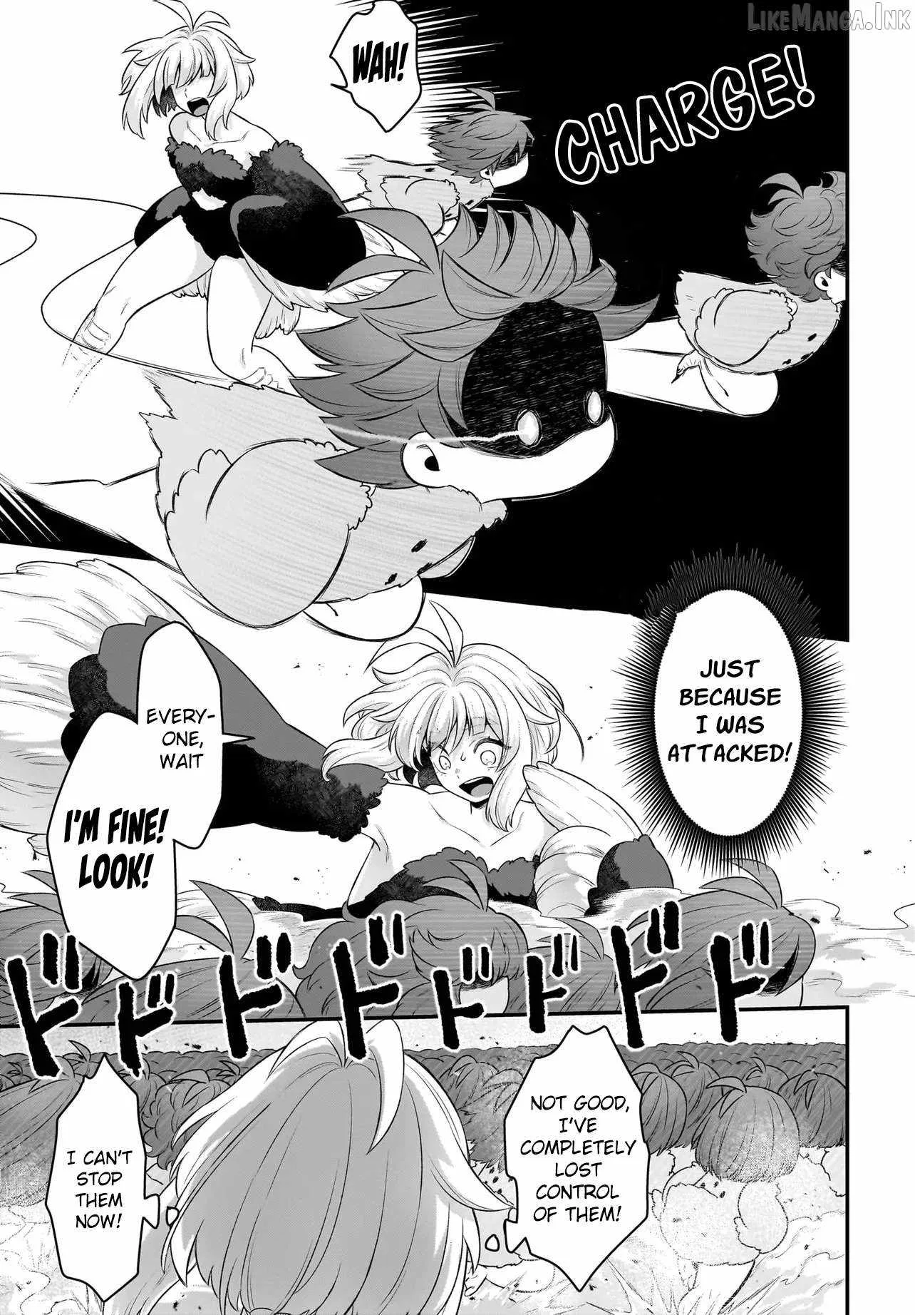 Dachoujuujin no wa Chamecha Musou Aho Kawaii Saikyou Shuzoku no Riidaa ni Narimashita Chapter 11 page 21