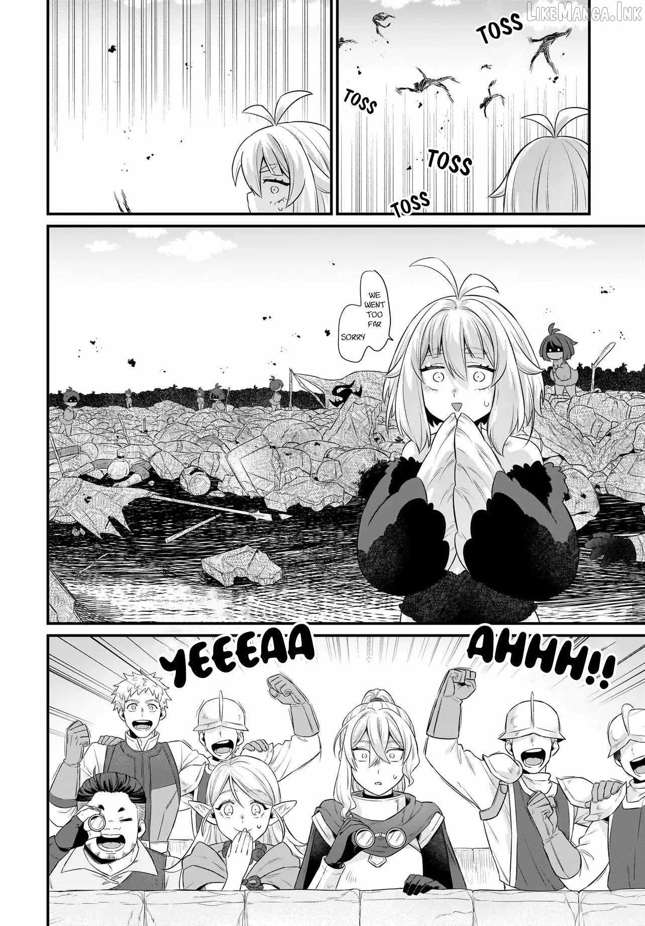 Dachoujuujin no wa Chamecha Musou Aho Kawaii Saikyou Shuzoku no Riidaa ni Narimashita Chapter 11 page 28