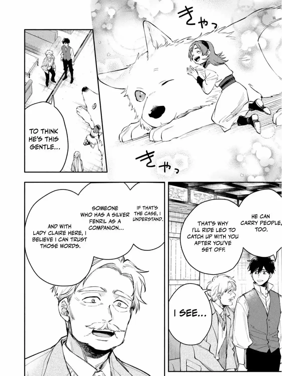 Isekai Tensei Shitara Aiken ga Saikyou ni Narimashita: Silver Fenrir to Ore ga Isekai Kurashi wo Hajimetara Chapter 35 page 36
