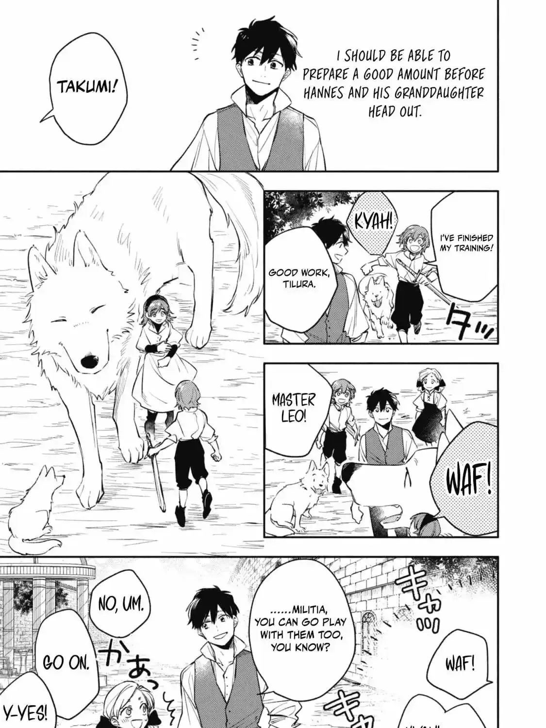 Isekai Tensei Shitara Aiken ga Saikyou ni Narimashita: Silver Fenrir to Ore ga Isekai Kurashi wo Hajimetara Chapter 35 page 42