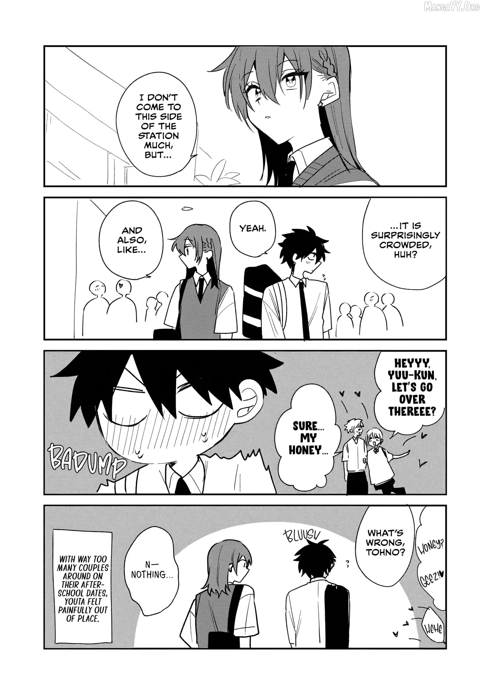 Osoraku Kanojo Oreno Anikiwo Neratteru Chapter 21.5 page 1