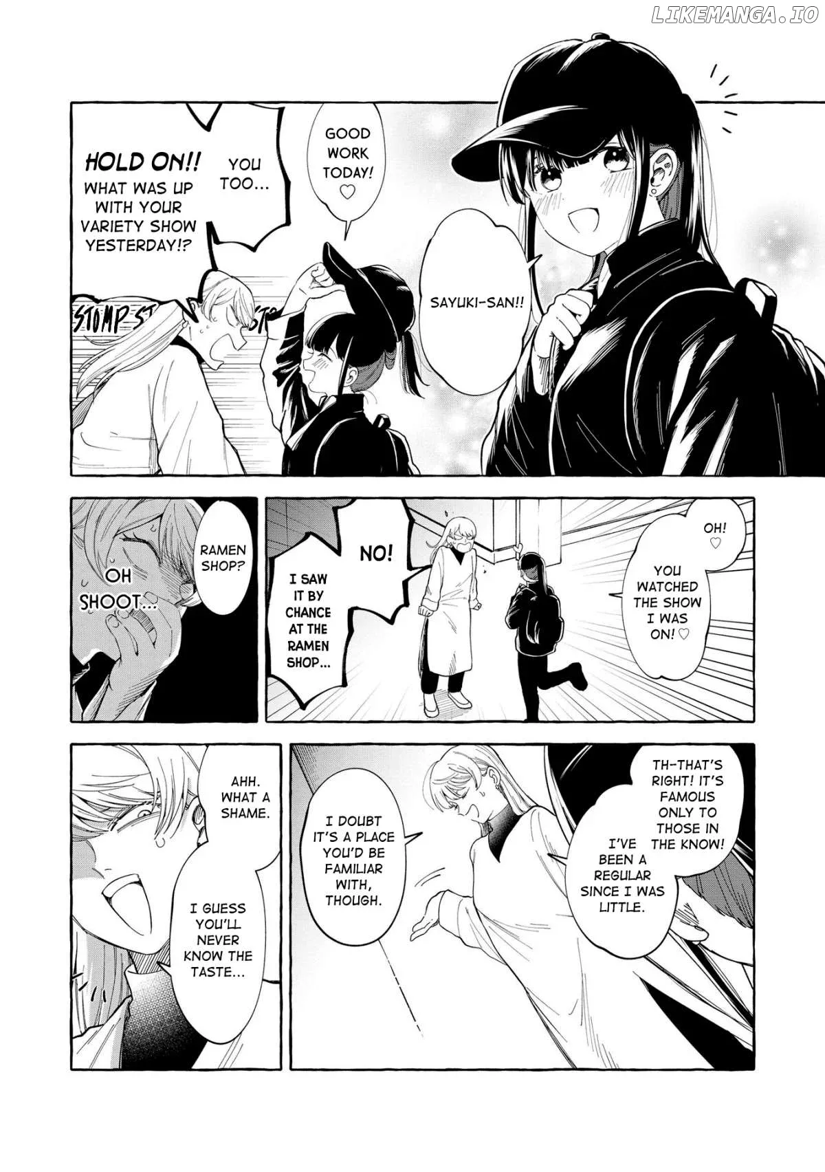 Oni Ure Idol ga Kyou mo Watashi wo Oshitekuru Chapter 3 page 8