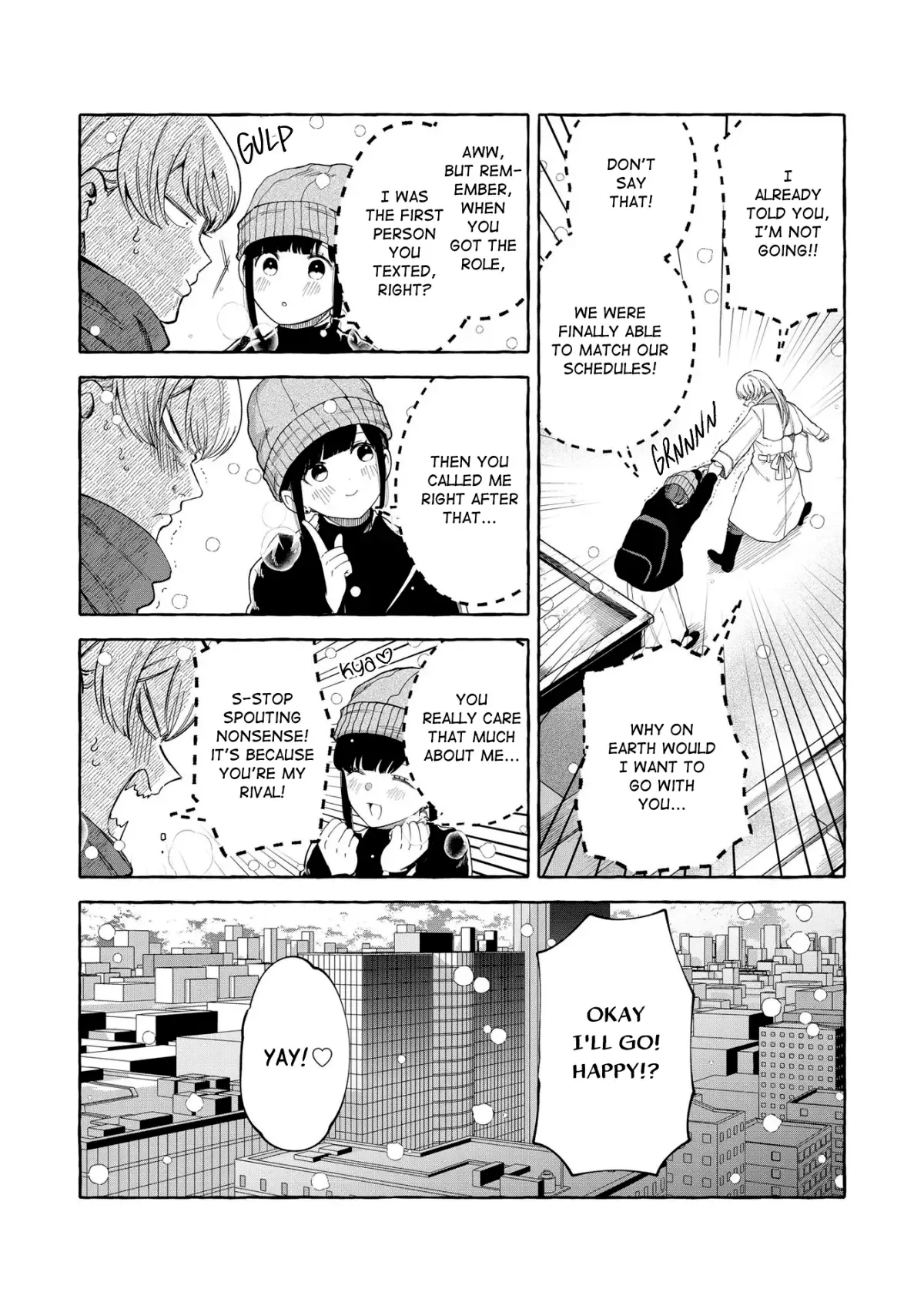 Oni Ure Idol ga Kyou mo Watashi wo Oshitekuru Chapter 5 page 9