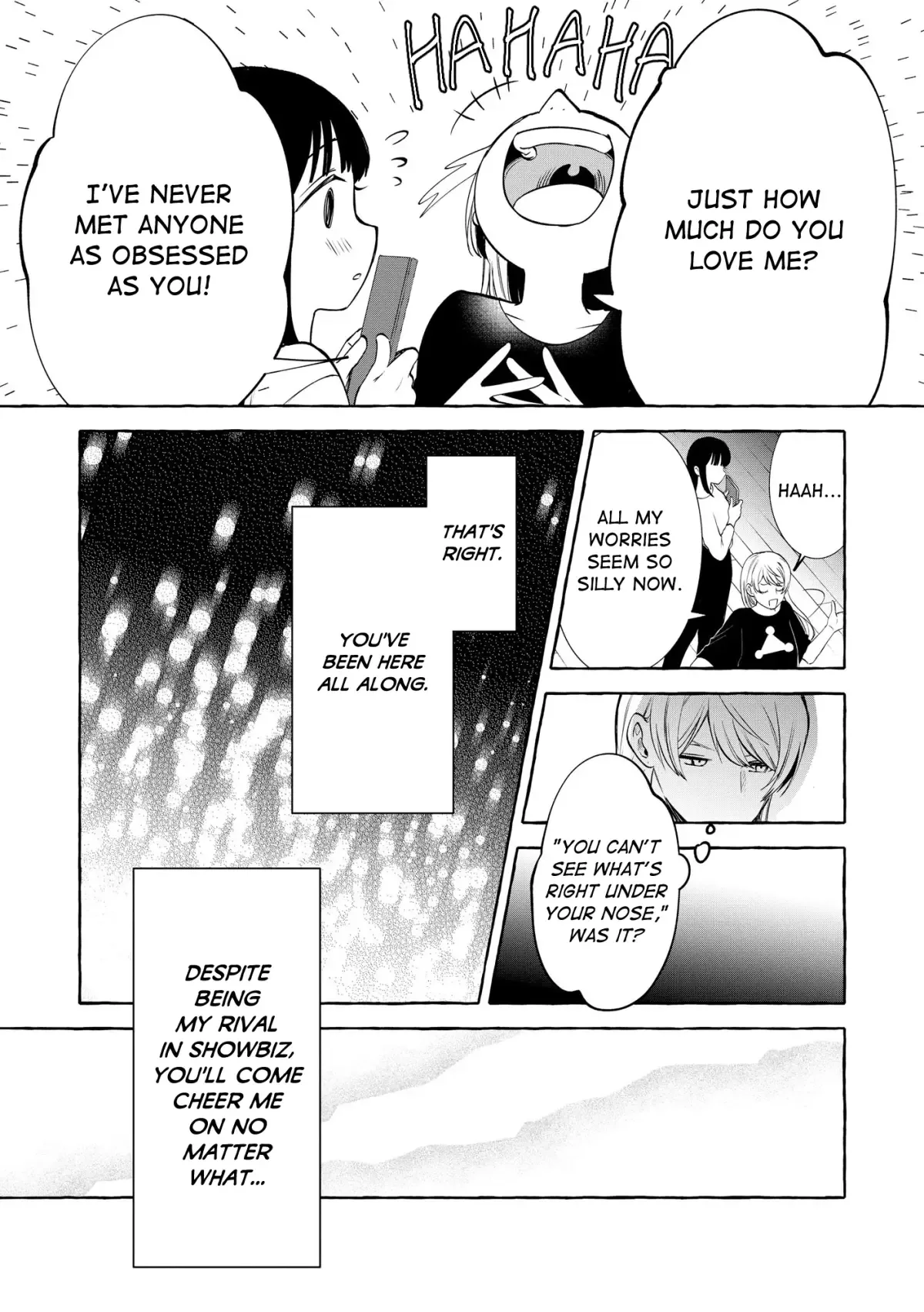 Oni Ure Idol ga Kyou mo Watashi wo Oshitekuru Chapter 8 page 19