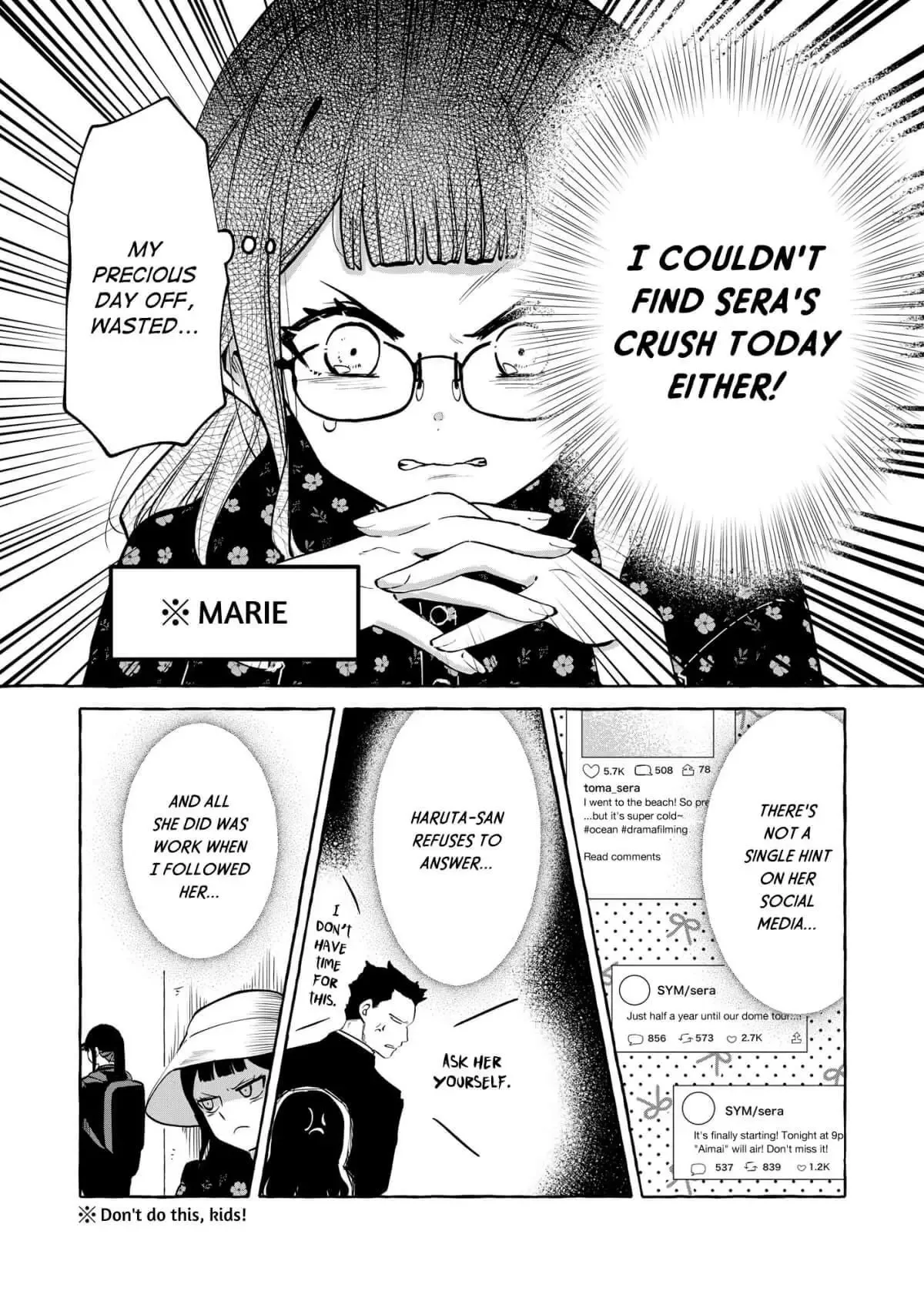 Oni Ure Idol ga Kyou mo Watashi wo Oshitekuru Chapter 10 page 4