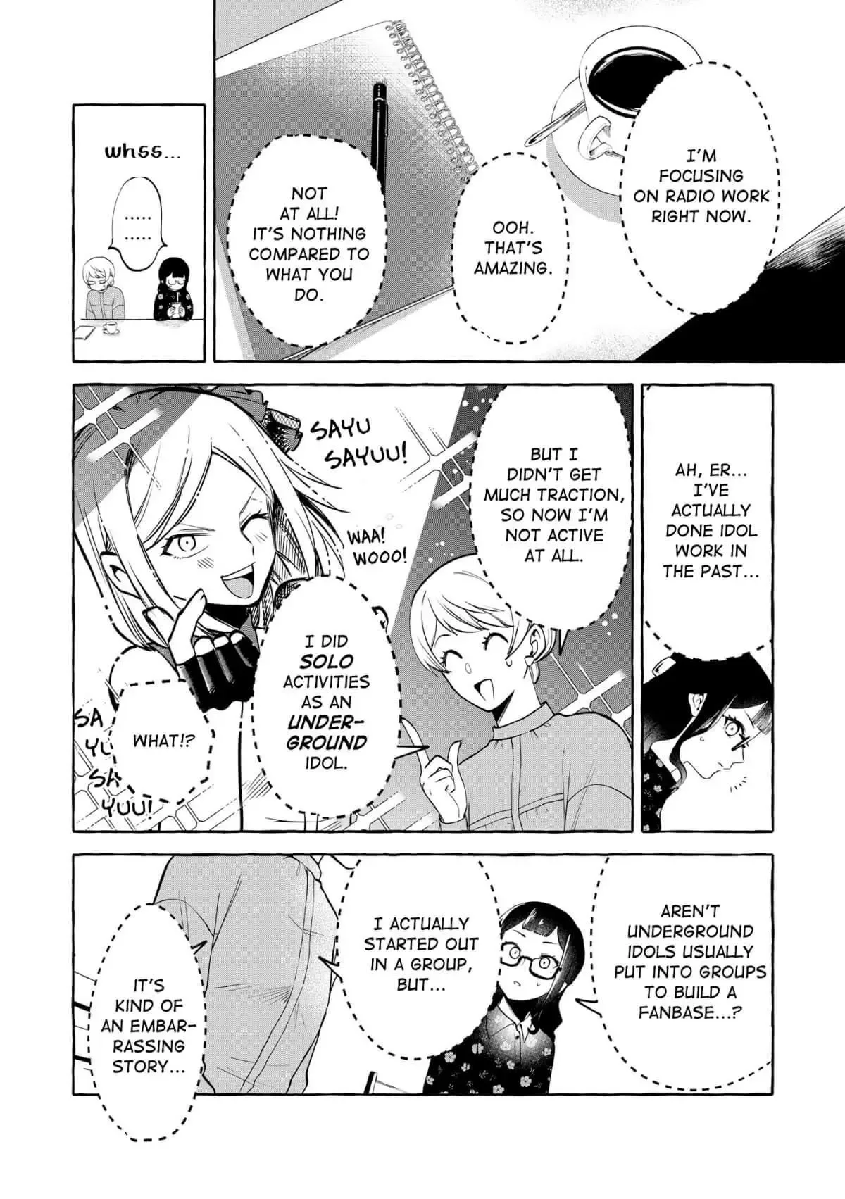 Oni Ure Idol ga Kyou mo Watashi wo Oshitekuru Chapter 10 page 11