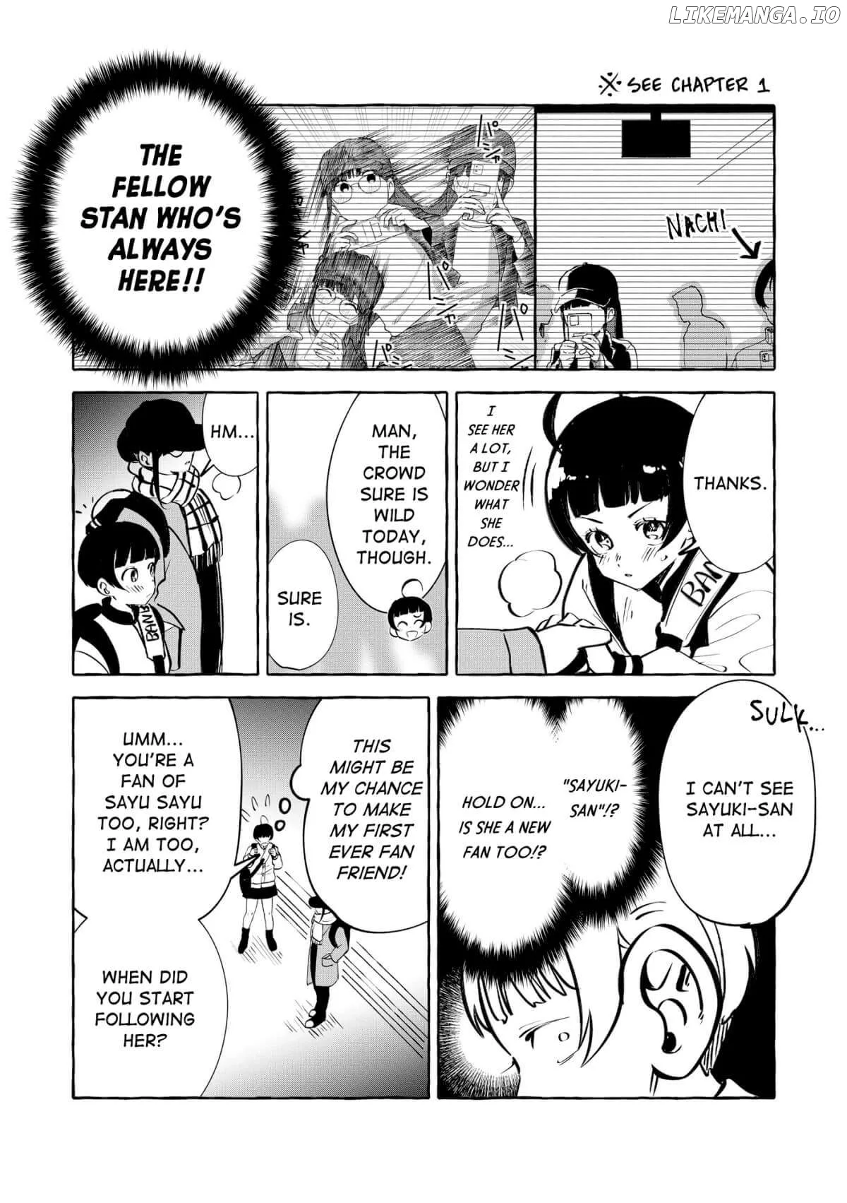 Oni Ure Idol ga Kyou mo Watashi wo Oshitekuru Chapter 12.1 page 4