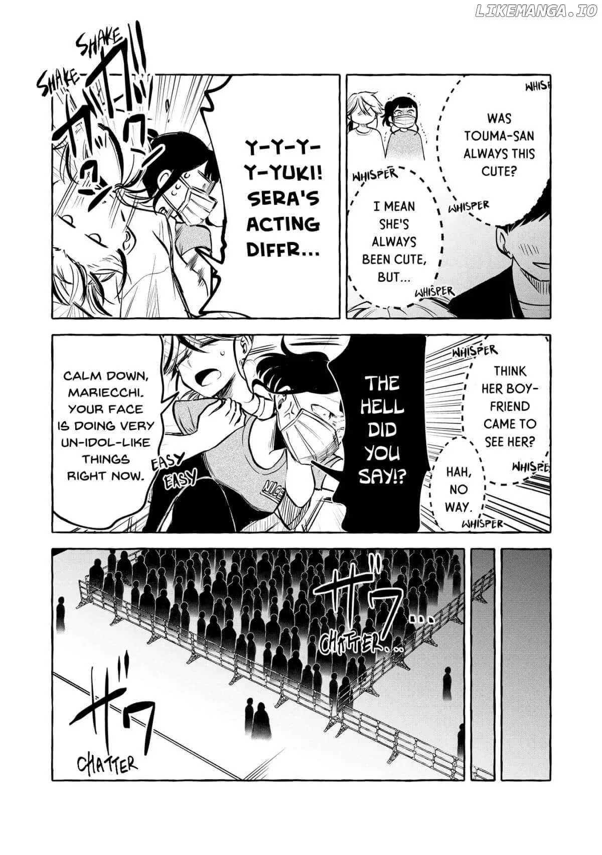 Oni Ure Idol ga Kyou mo Watashi wo Oshitekuru Chapter 15 page 18