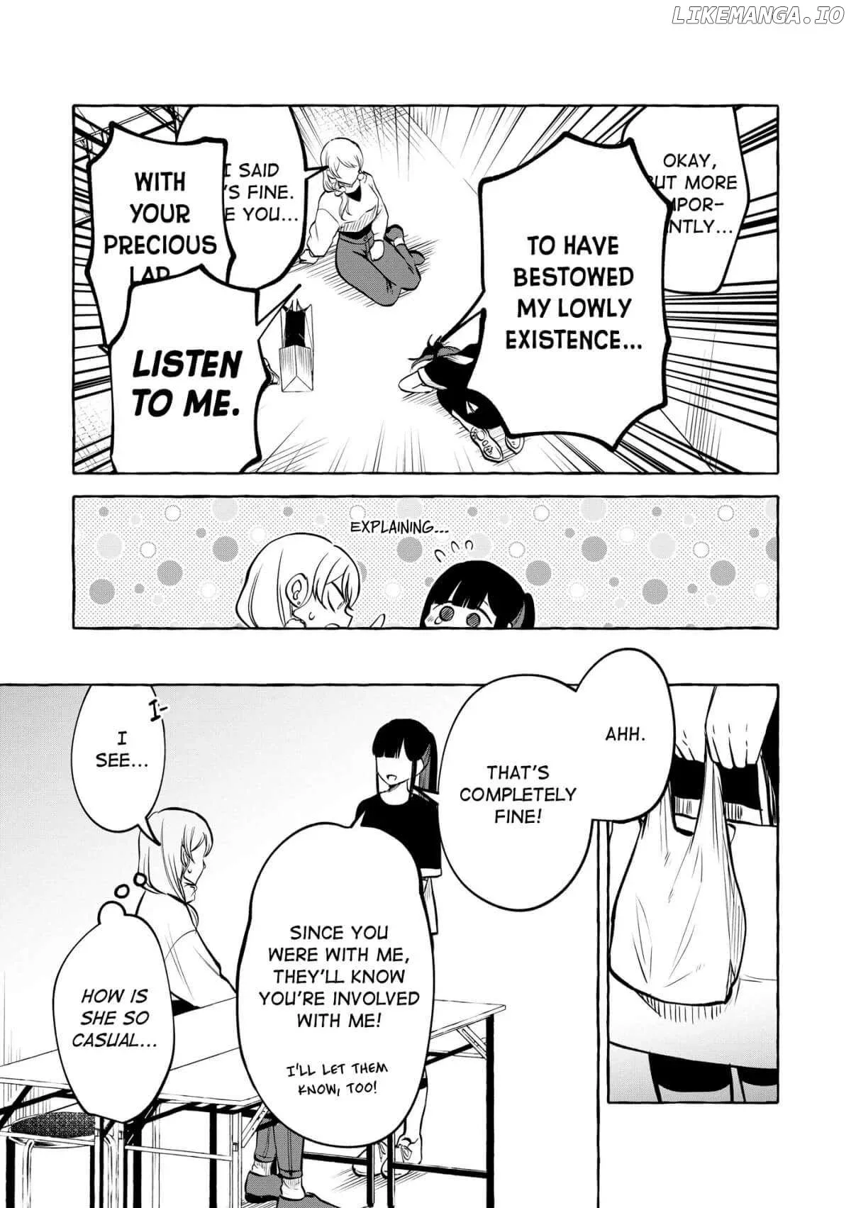 Oni Ure Idol ga Kyou mo Watashi wo Oshitekuru Chapter 15 page 13