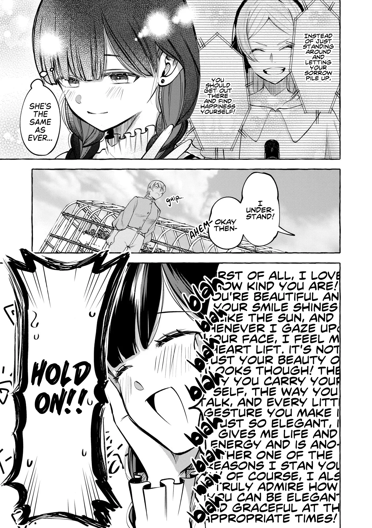 Oni Ure Idol ga Kyou mo Watashi wo Oshitekuru Chapter 19 page 5