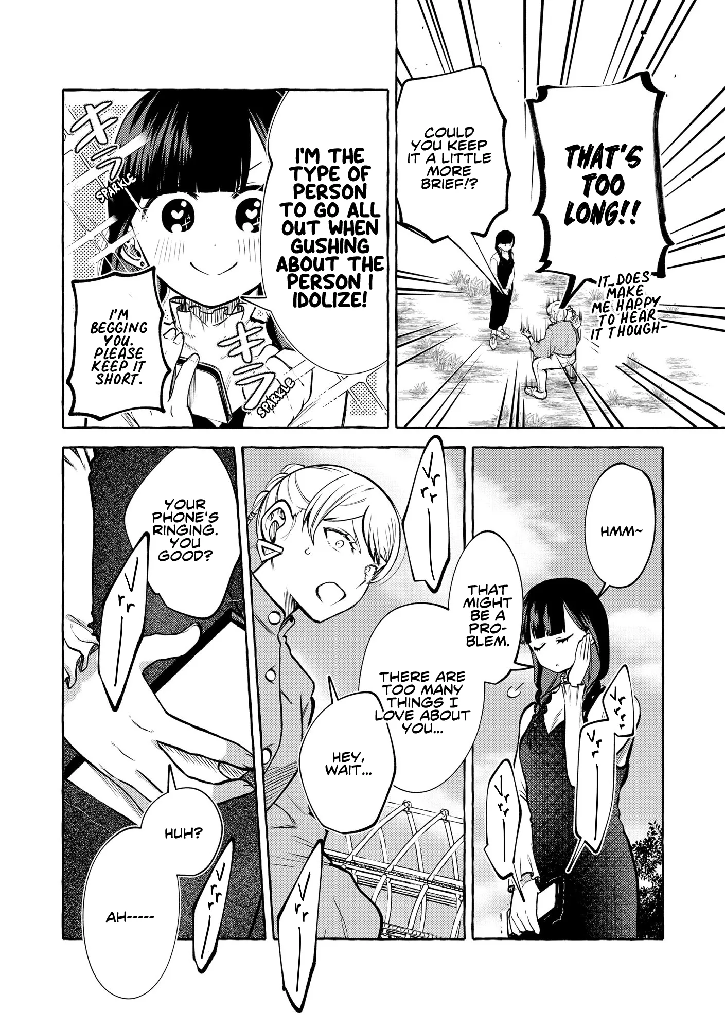 Oni Ure Idol ga Kyou mo Watashi wo Oshitekuru Chapter 19 page 6
