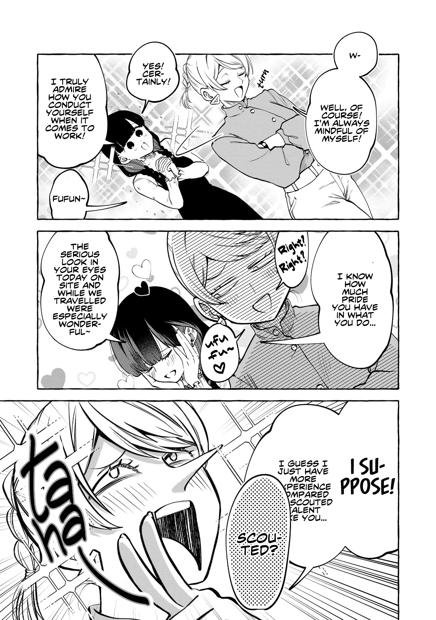 Oni Ure Idol ga Kyou mo Watashi wo Oshitekuru Chapter 19 page 9