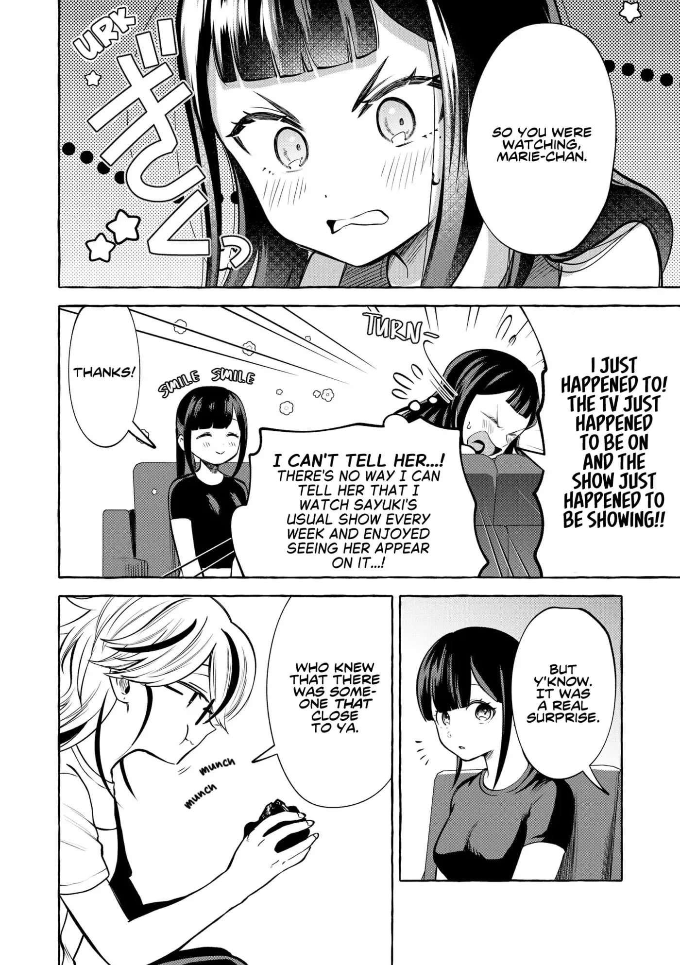 Oni Ure Idol ga Kyou mo Watashi wo Oshitekuru Chapter 21 page 8