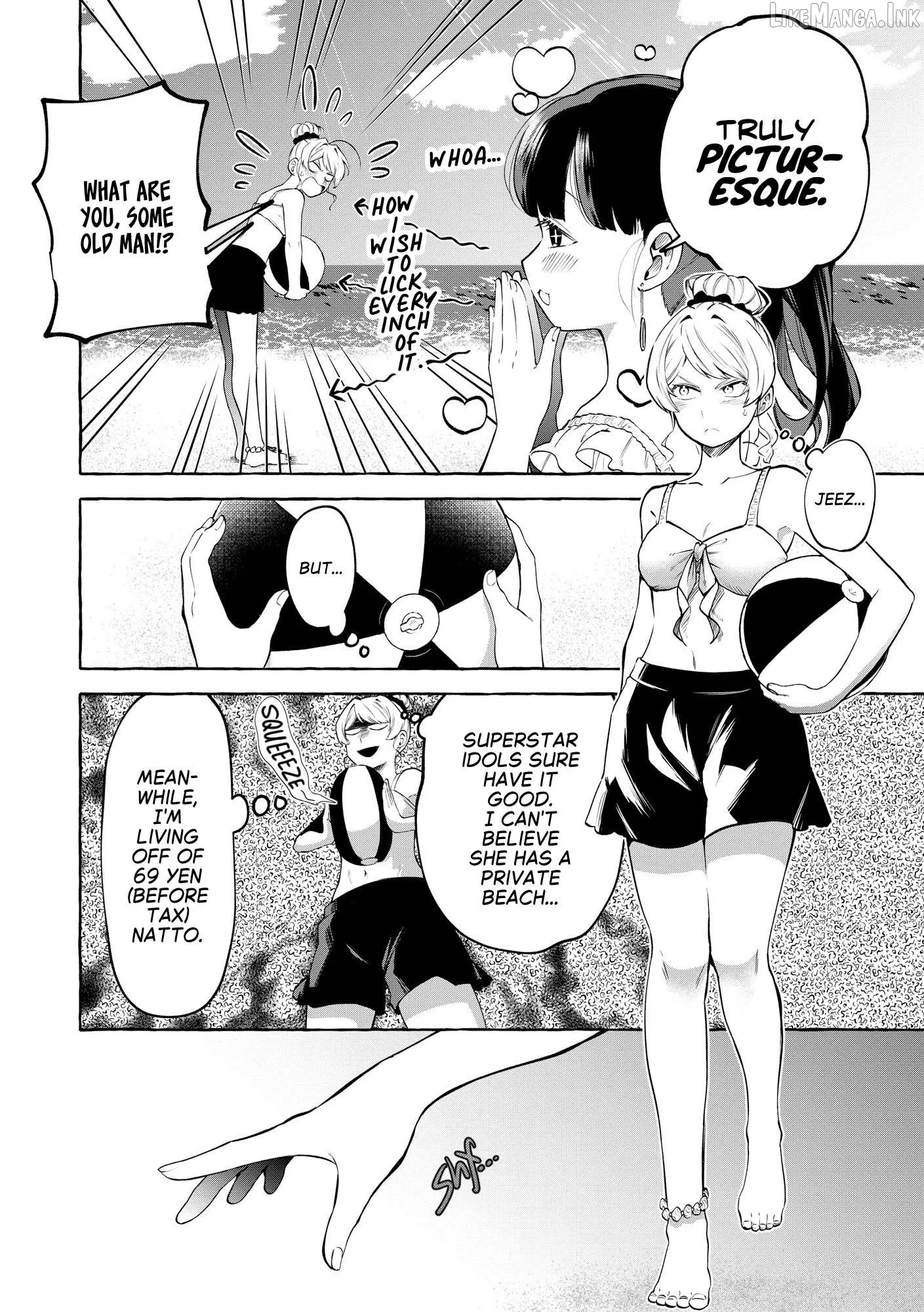 Oni Ure Idol ga Kyou mo Watashi wo Oshitekuru Chapter 22 page 2
