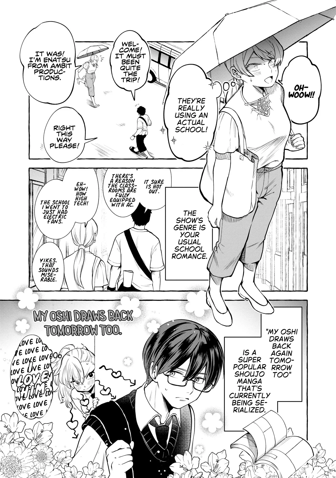Oni Ure Idol ga Kyou mo Watashi wo Oshitekuru Chapter 23 page 3