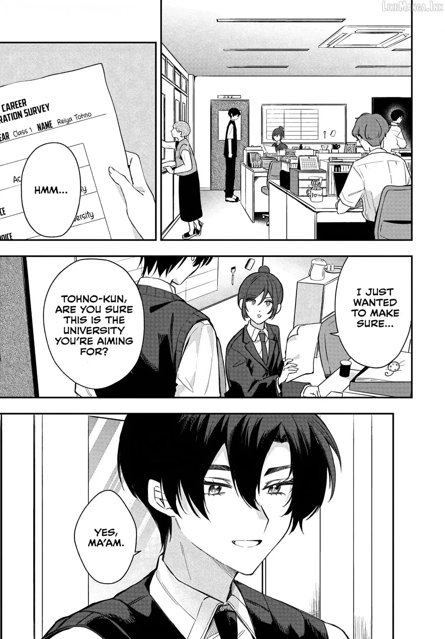 Osoraku Kanojo Oreno Anikiwo Neratteru Chapter 36 page 1