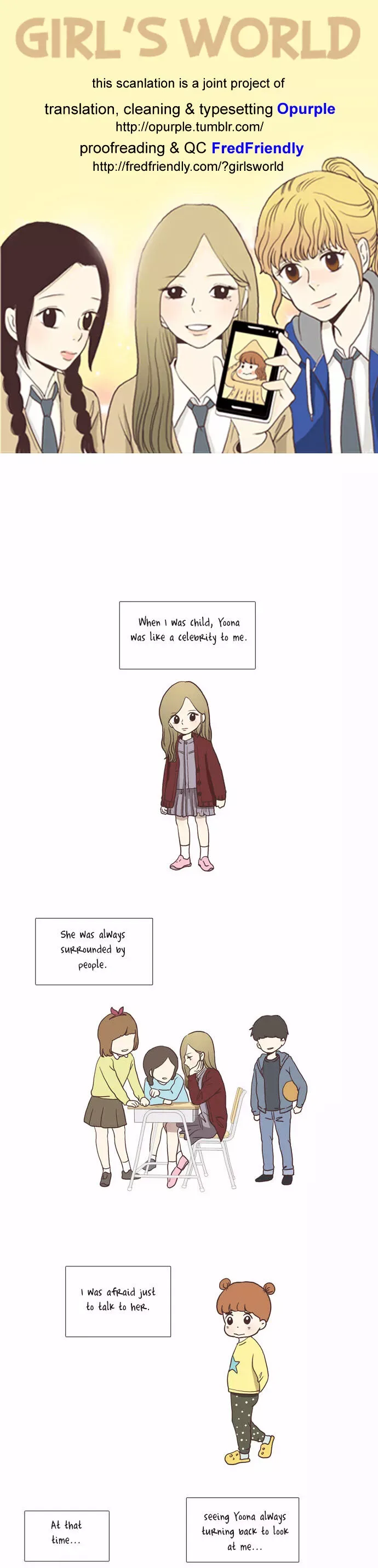Girl's World Chapter 5 page 1