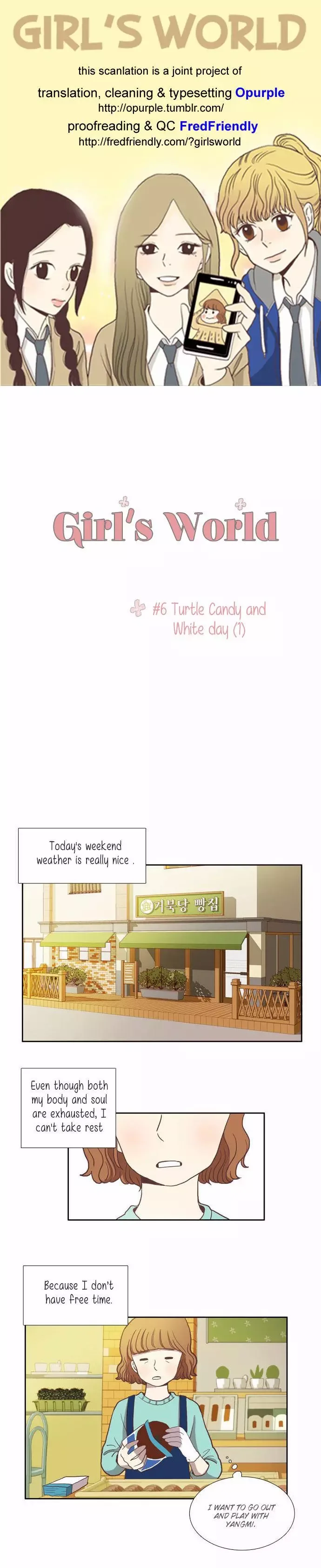 Girl's World Chapter 6 page 1