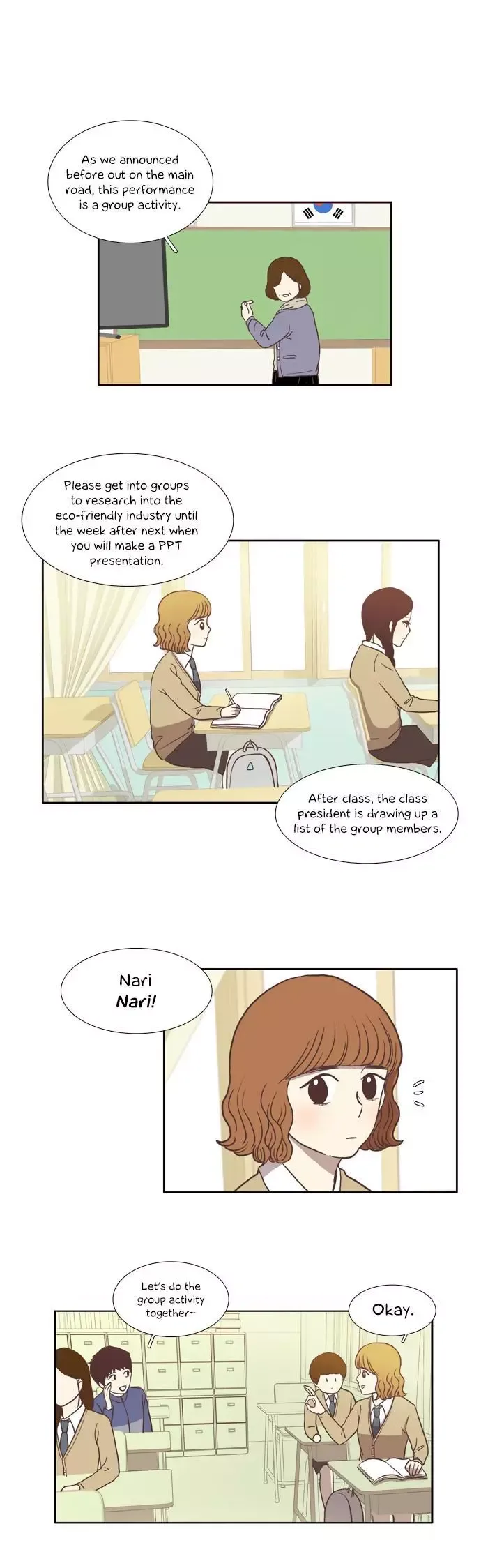 Girl's World Chapter 14 page 1
