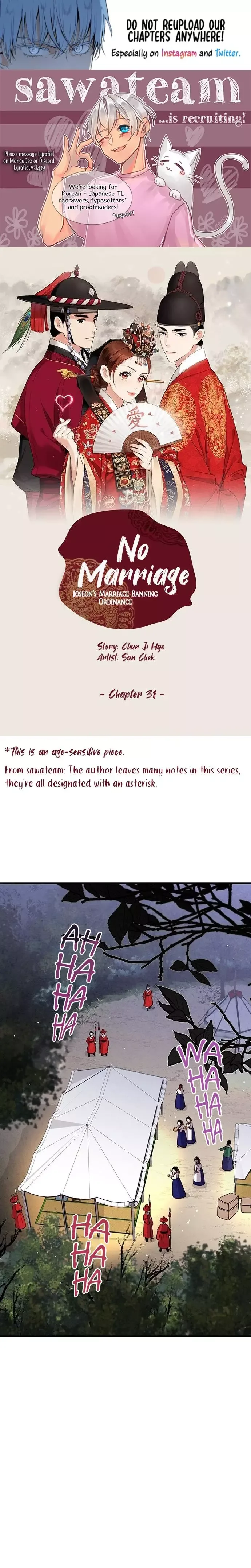 No Marriage Chapter 31 page 1