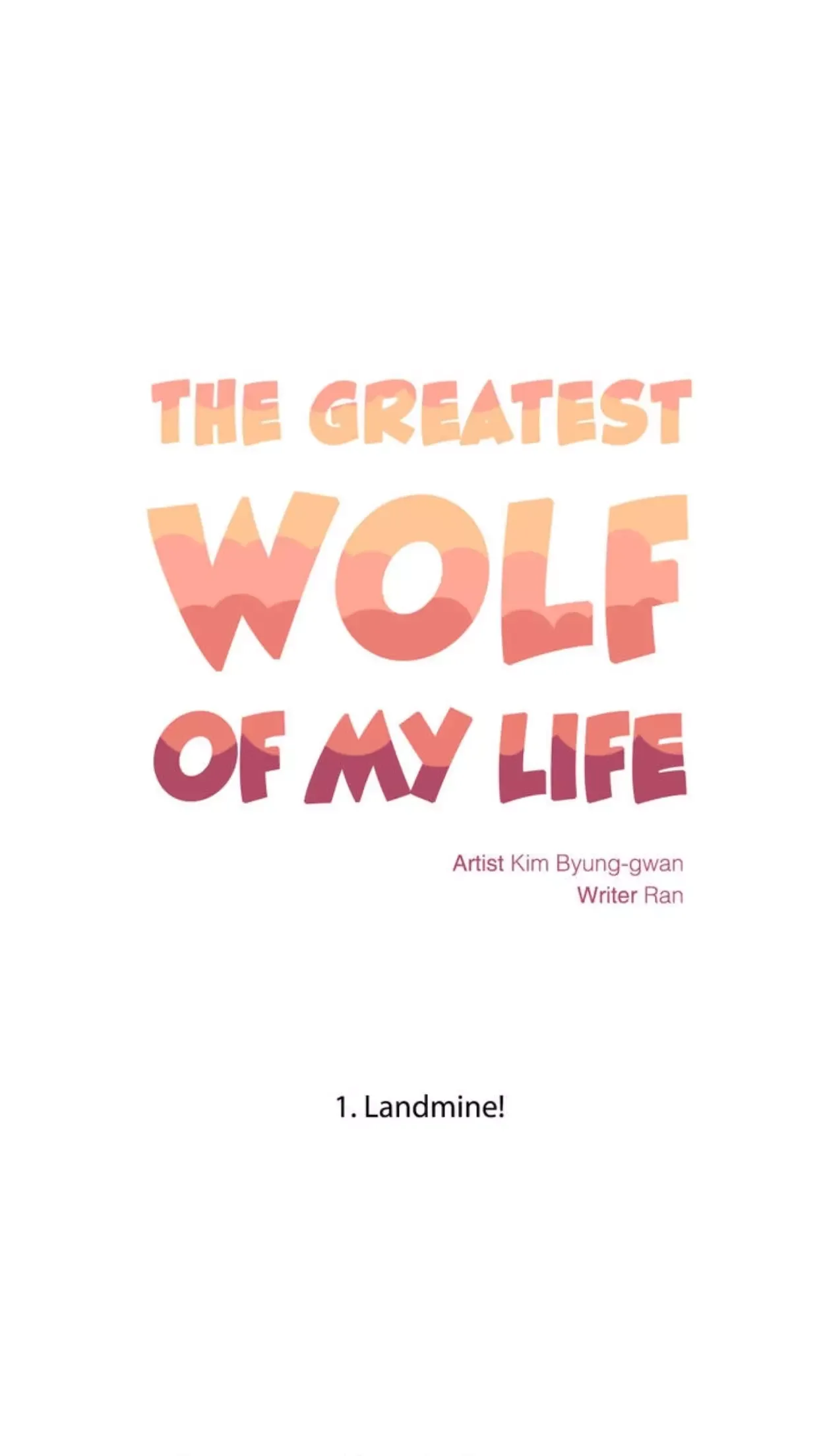 The Greatest Wolf Of My Life Chapter 0 page 3