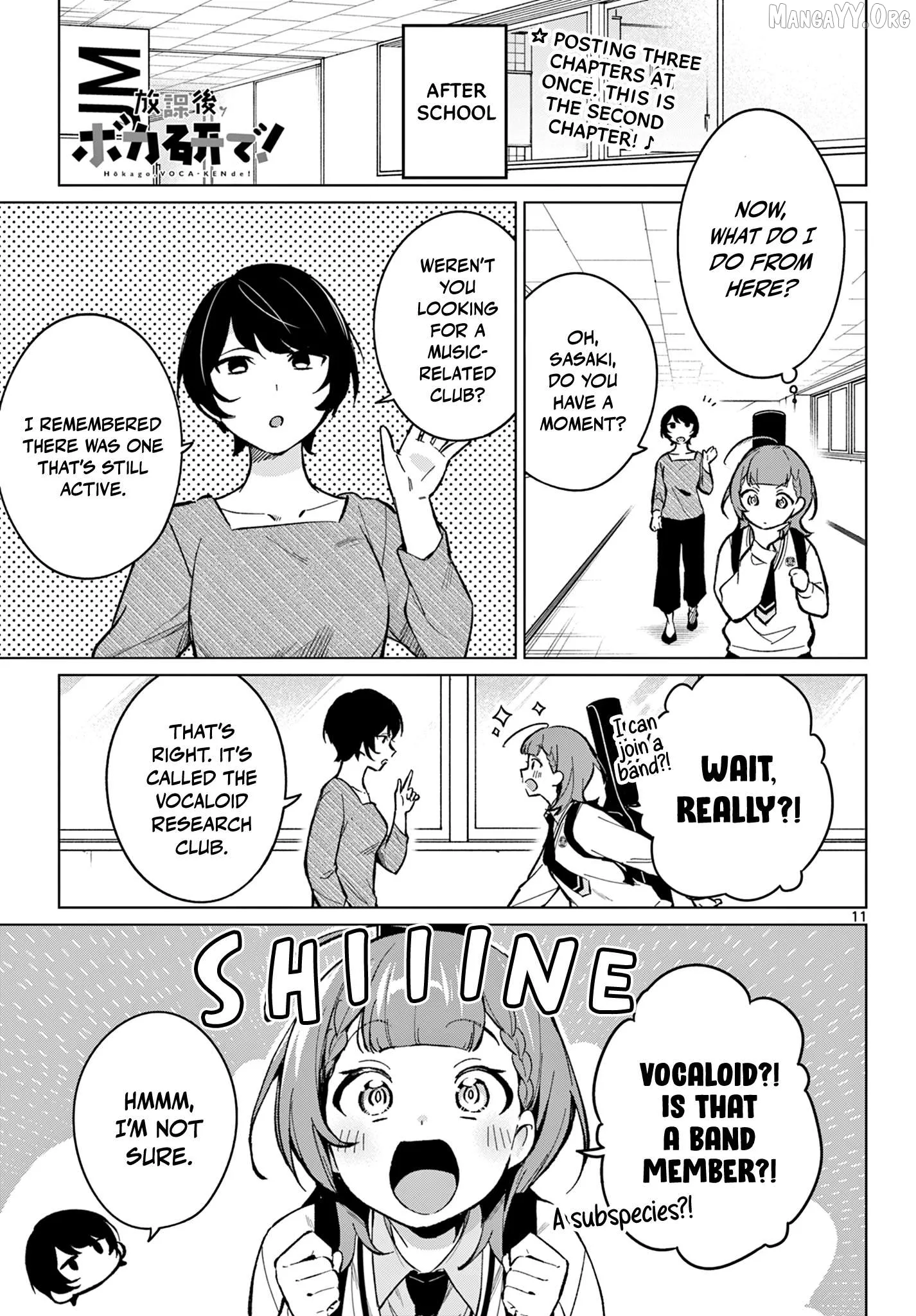 Houkago Voca-Ken de! Chapter 2 page 2