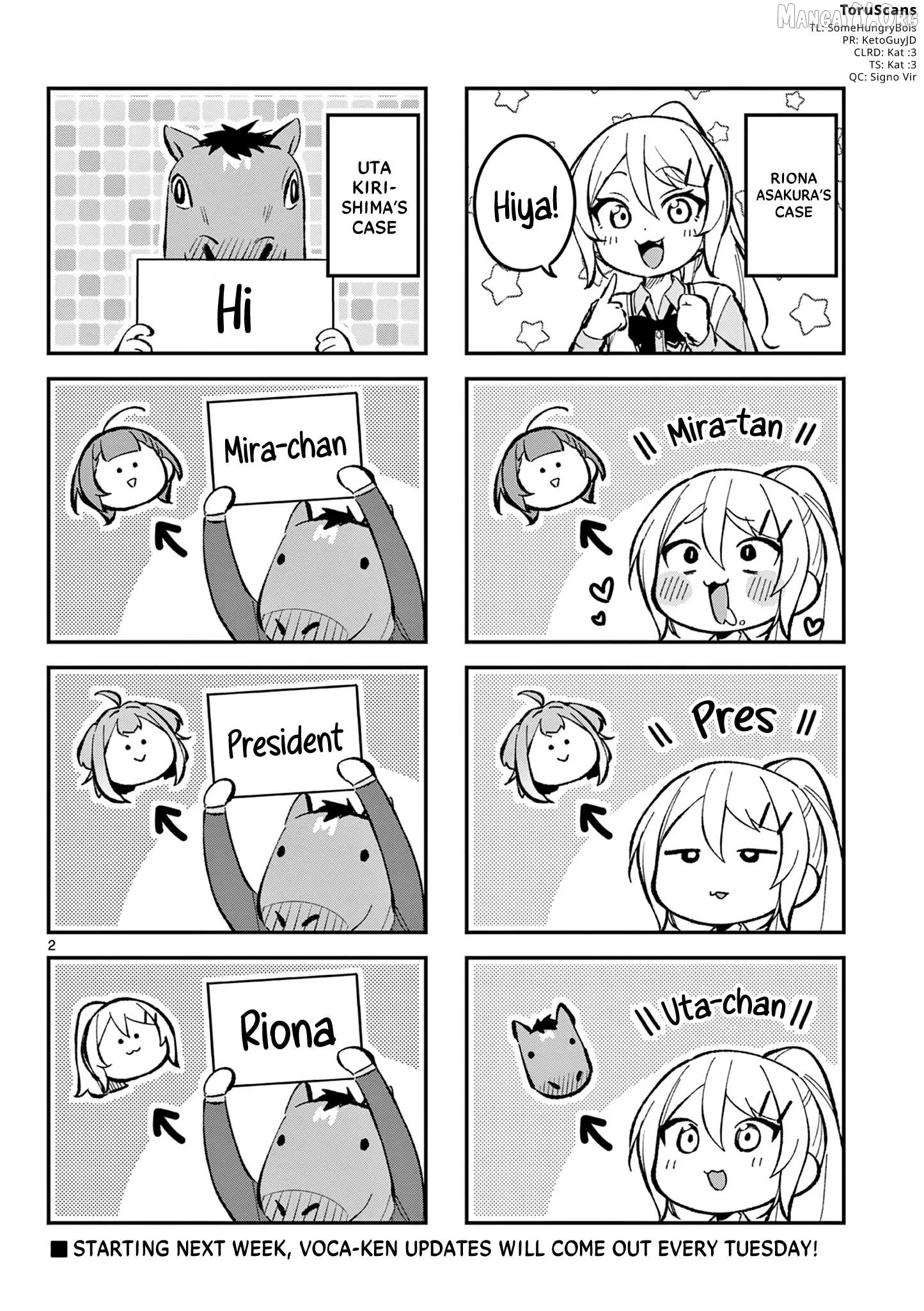 Houkago Voca-Ken de! Chapter 3.5 page 2