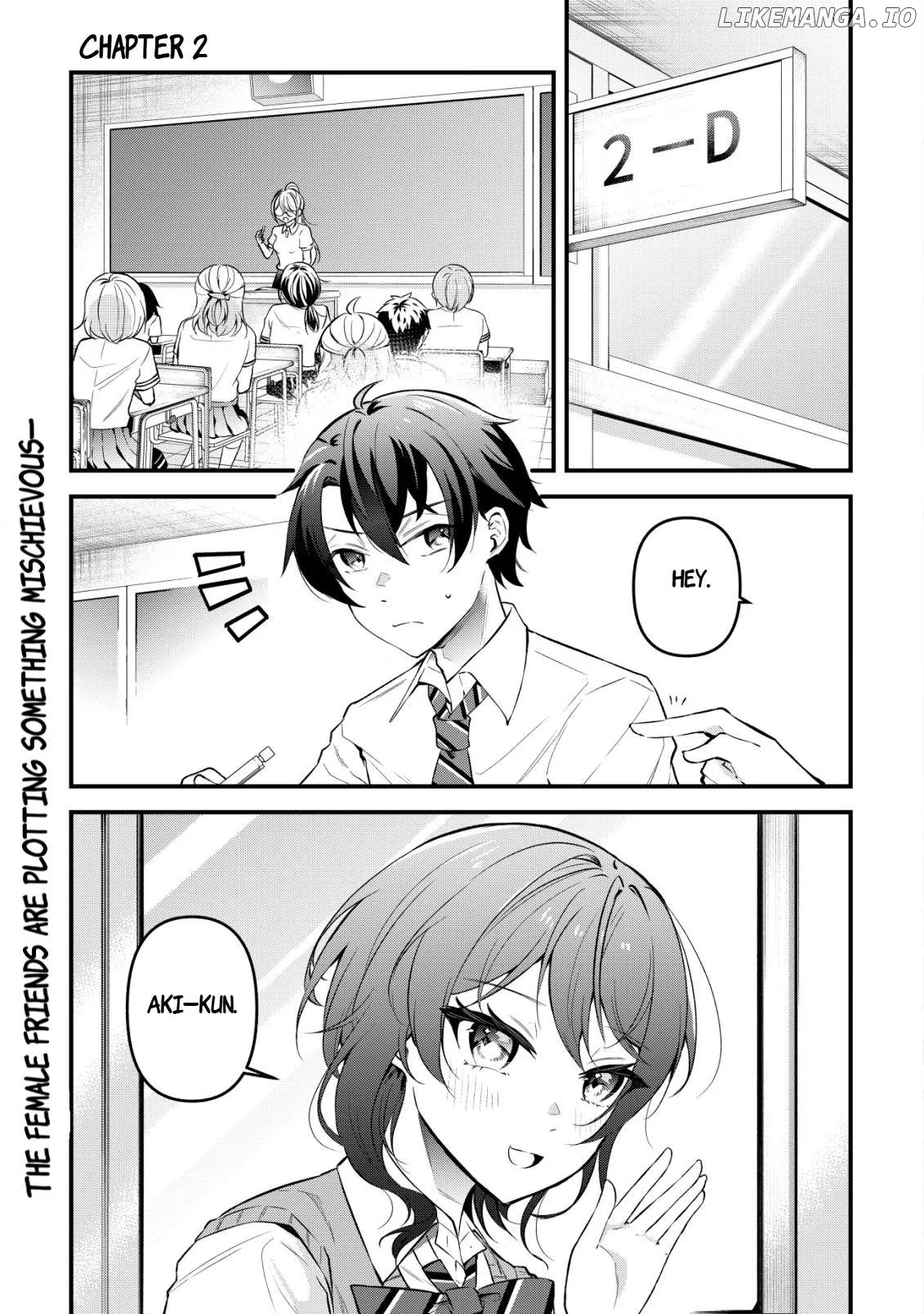 "OSANANAJIMI GA HOSHI" TO TSUBUYAITARA YOKU ISSHO NI ASOBU ONNA TOMODACHI NO YOSU GA HEN NI NATTA NDAGA Chapter 2 page 2