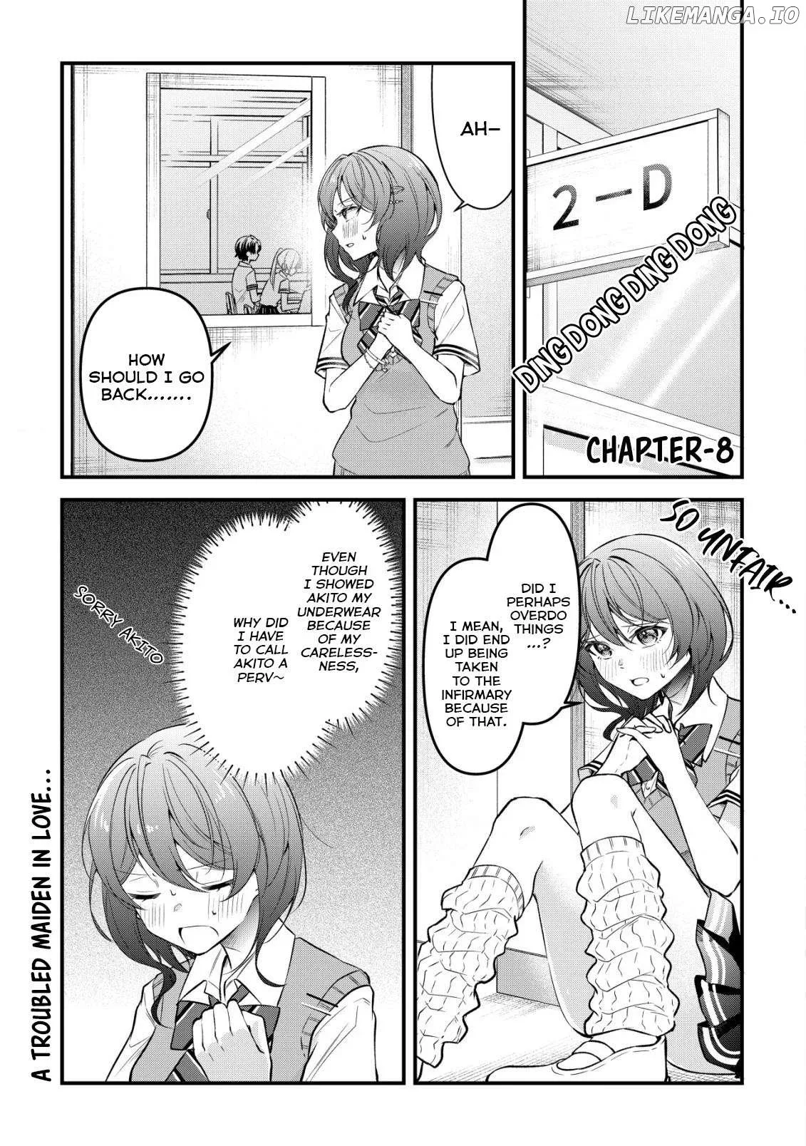 "OSANANAJIMI GA HOSHI" TO TSUBUYAITARA YOKU ISSHO NI ASOBU ONNA TOMODACHI NO YOSU GA HEN NI NATTA NDAGA Chapter 8 page 2