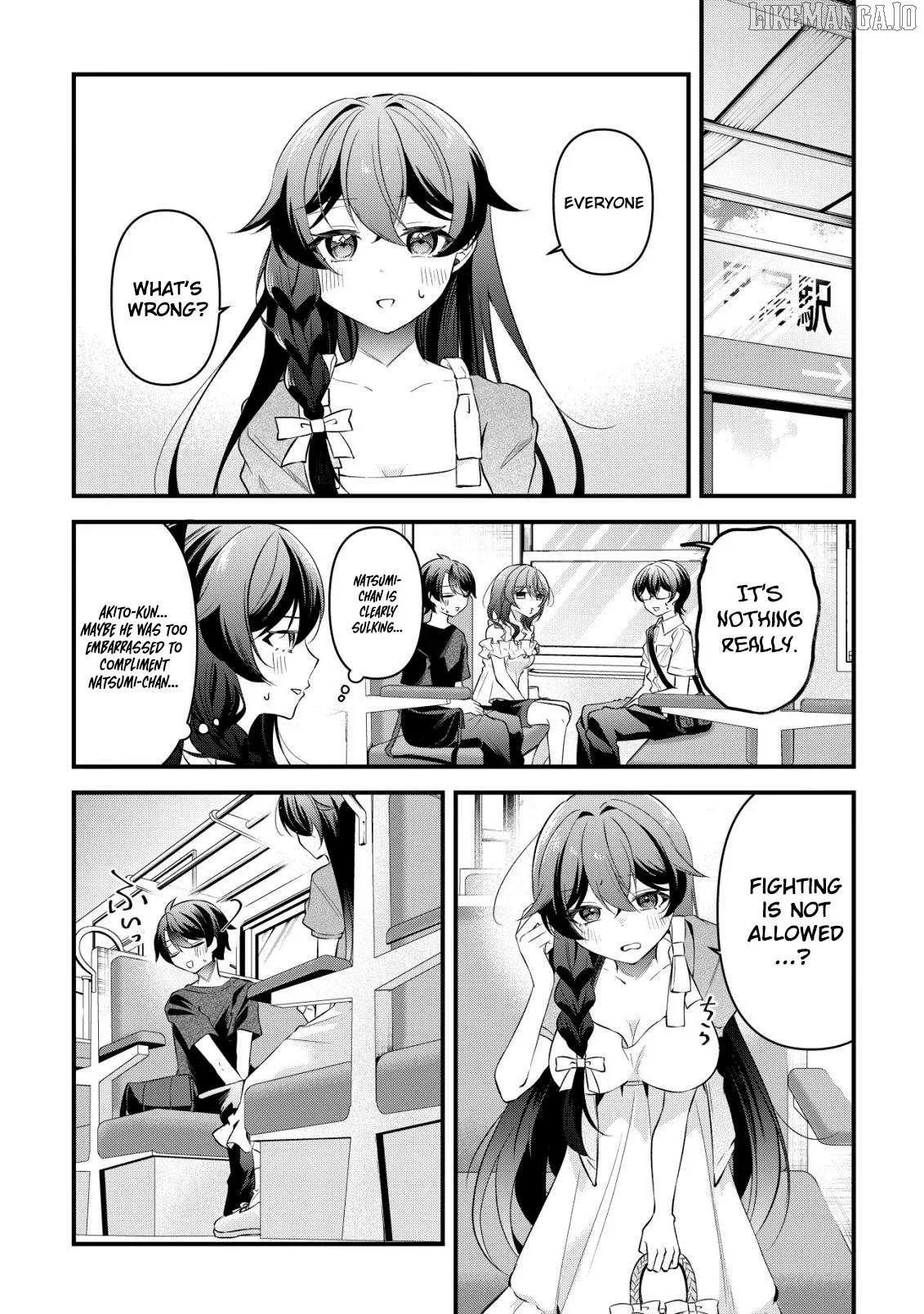 "OSANANAJIMI GA HOSHI" TO TSUBUYAITARA YOKU ISSHO NI ASOBU ONNA TOMODACHI NO YOSU GA HEN NI NATTA NDAGA Chapter 10 page 4