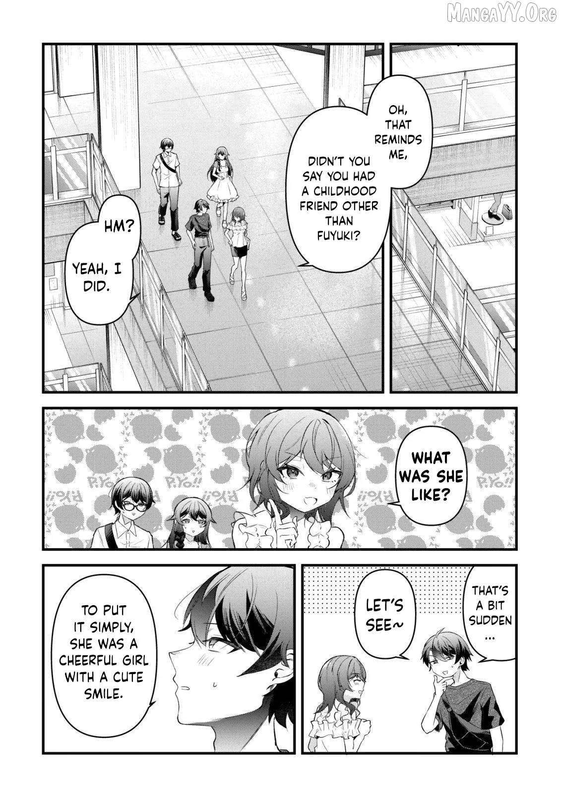 "OSANANAJIMI GA HOSHI" TO TSUBUYAITARA YOKU ISSHO NI ASOBU ONNA TOMODACHI NO YOSU GA HEN NI NATTA NDAGA Chapter 12 page 8