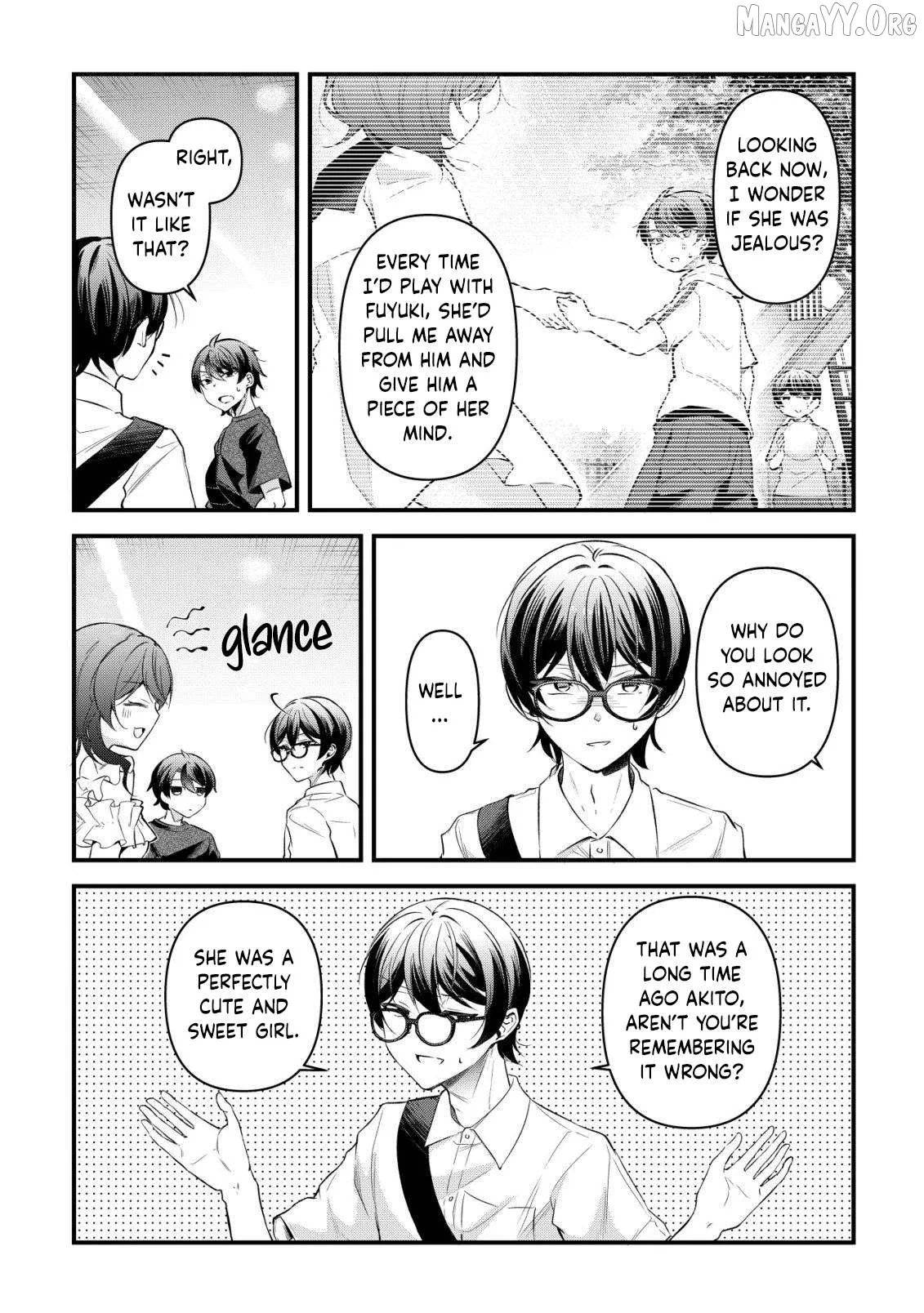 "OSANANAJIMI GA HOSHI" TO TSUBUYAITARA YOKU ISSHO NI ASOBU ONNA TOMODACHI NO YOSU GA HEN NI NATTA NDAGA Chapter 12 page 11