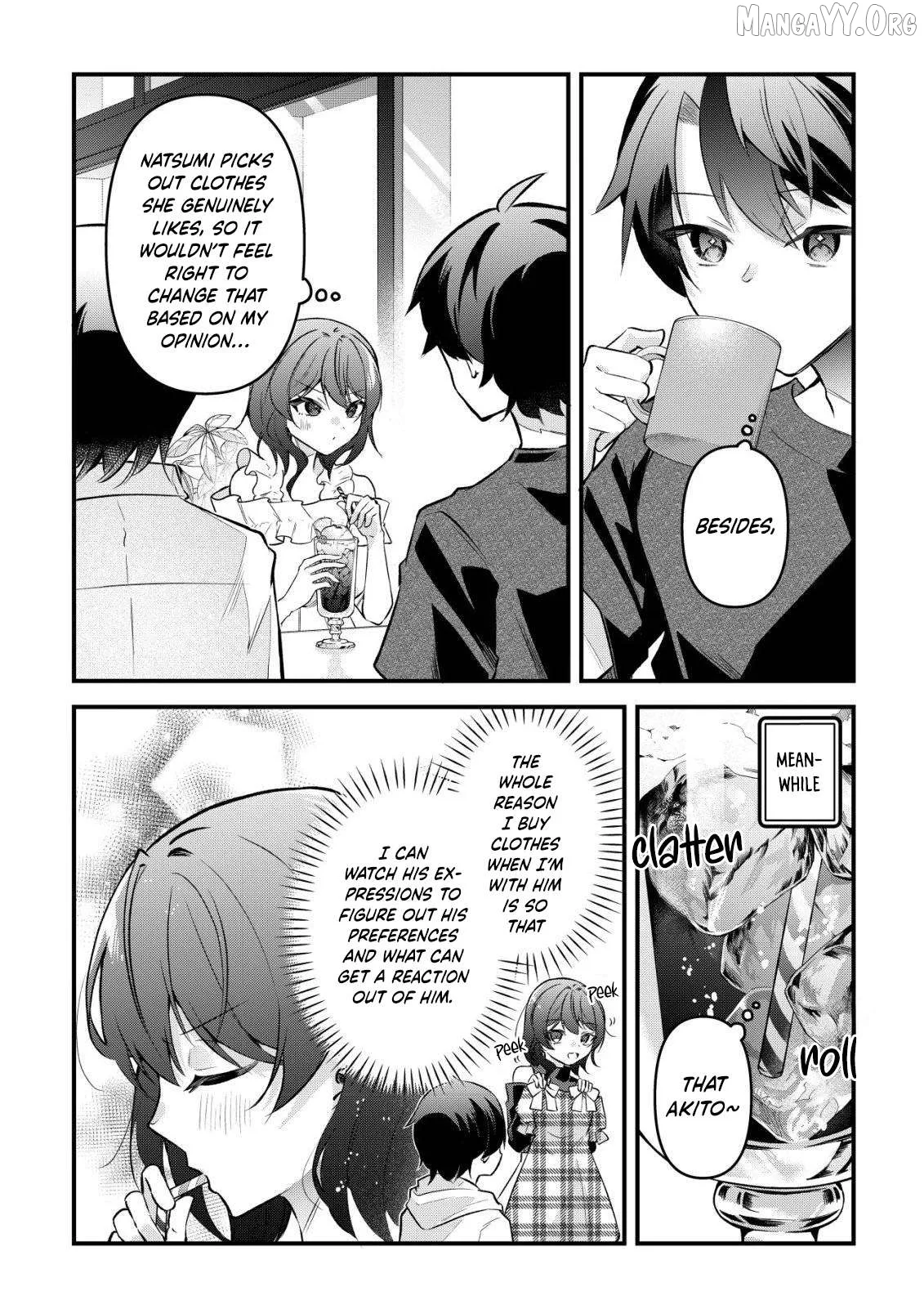 "OSANANAJIMI GA HOSHI" TO TSUBUYAITARA YOKU ISSHO NI ASOBU ONNA TOMODACHI NO YOSU GA HEN NI NATTA NDAGA Chapter 13 page 8