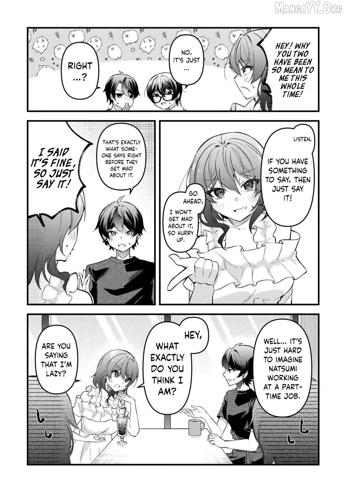 "OSANANAJIMI GA HOSHI" TO TSUBUYAITARA YOKU ISSHO NI ASOBU ONNA TOMODACHI NO YOSU GA HEN NI NATTA NDAGA Chapter 13 page 10