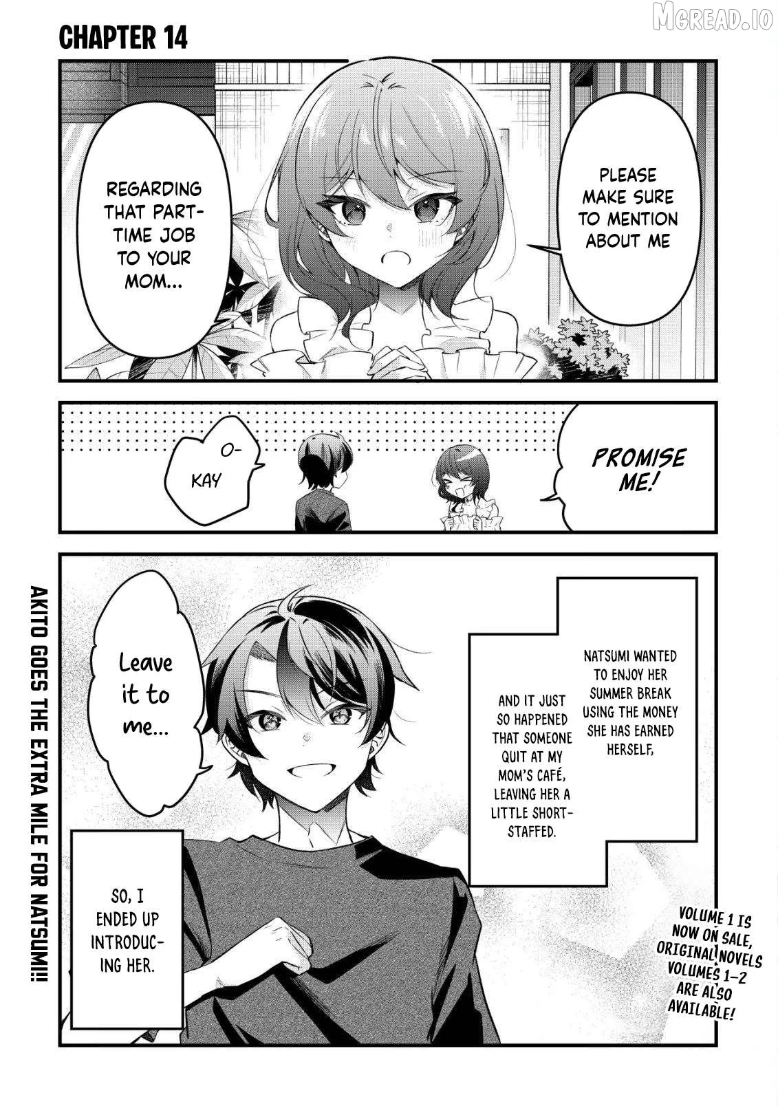 "OSANANAJIMI GA HOSHI" TO TSUBUYAITARA YOKU ISSHO NI ASOBU ONNA TOMODACHI NO YOSU GA HEN NI NATTA NDAGA Chapter 14 page 2