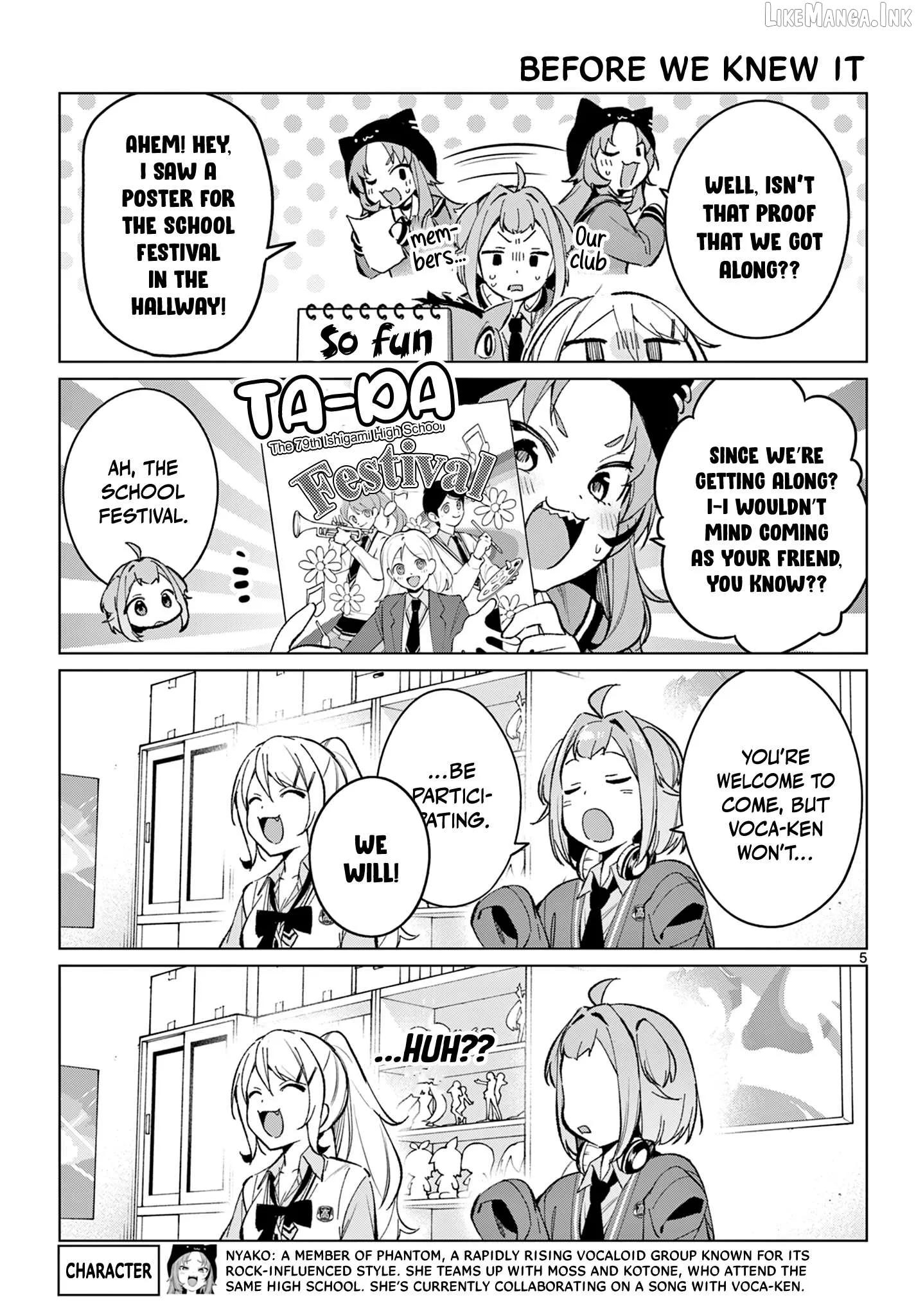 Houkago Voca-Ken de! Chapter 28 page 6