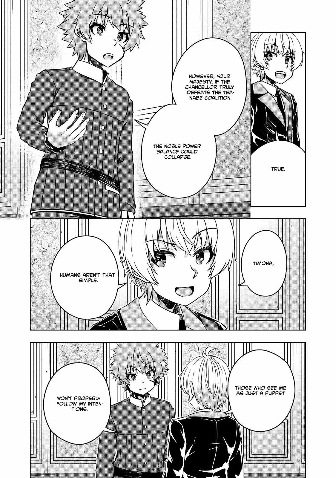 Tensei Shitara Koutei deshita ~Umare Nagara no Koutei wa Kono Saki Ikinokoreru ka Chapter 31 page 27