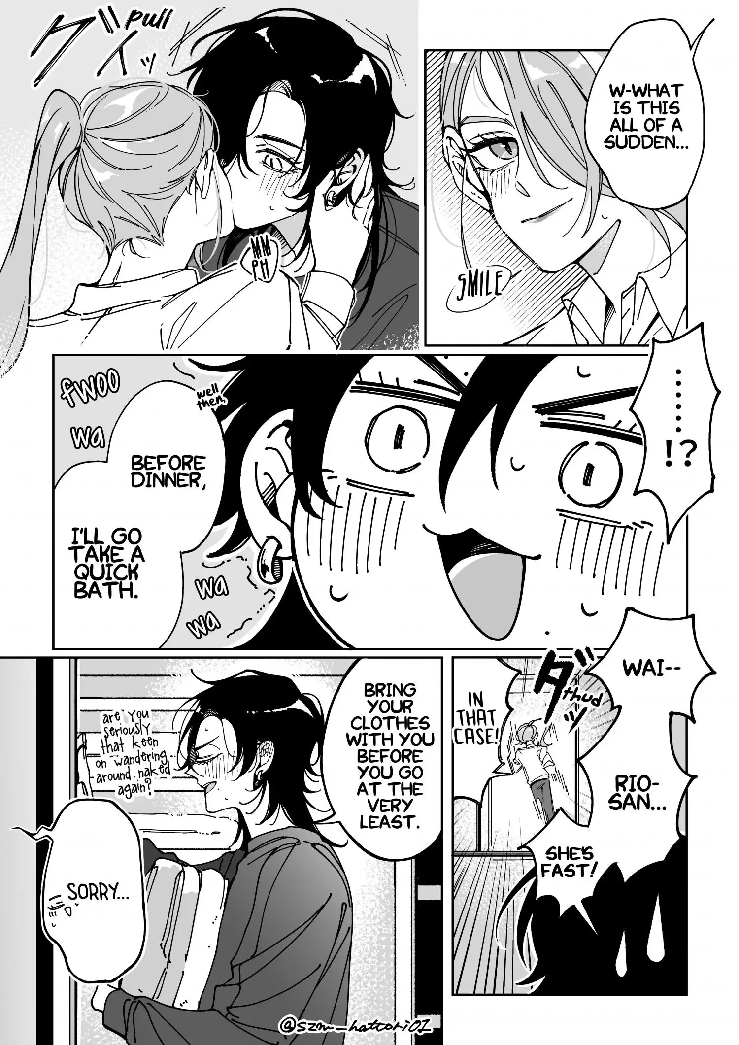 Toshishita Oogataken Onna×Toshiue Seikaku Otokomae Onna Series Chapter 2 page 10