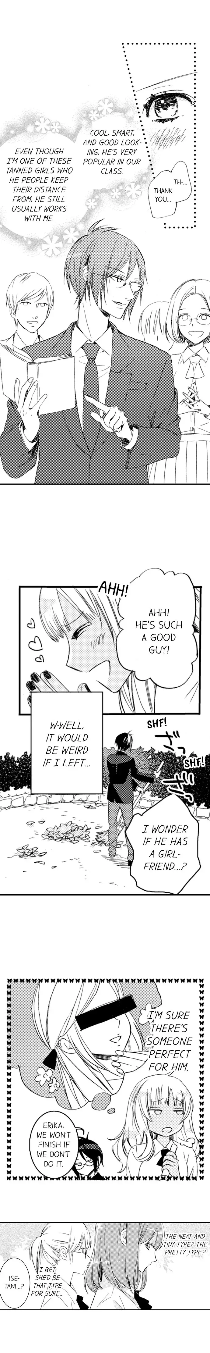 Ha? Omae, Kuro Gal no Kuse ni Shojo na no? Chapter 1 page 7