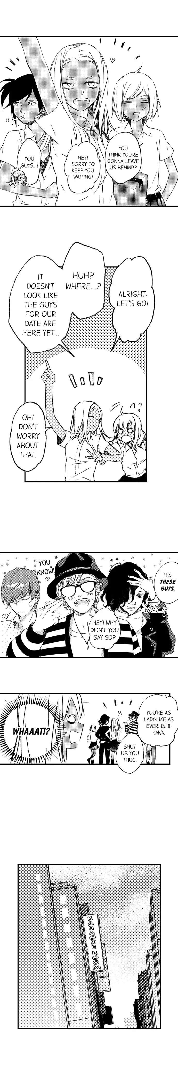 Ha? Omae, Kuro Gal no Kuse ni Shojo na no? Chapter 7 page 4