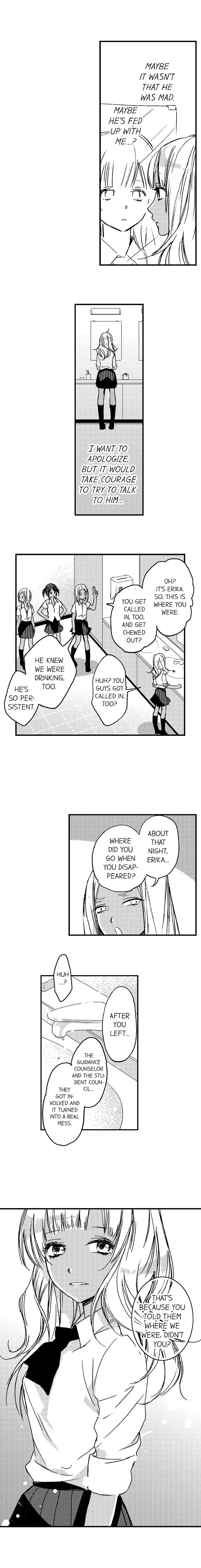 Ha? Omae, Kuro Gal no Kuse ni Shojo na no? Chapter 11 page 3