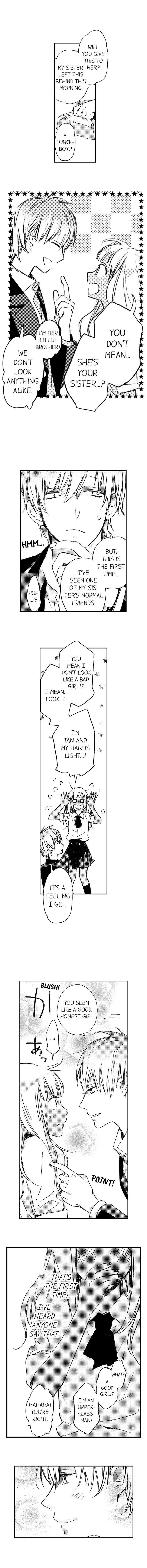 Ha? Omae, Kuro Gal no Kuse ni Shojo na no? Chapter 13 page 9