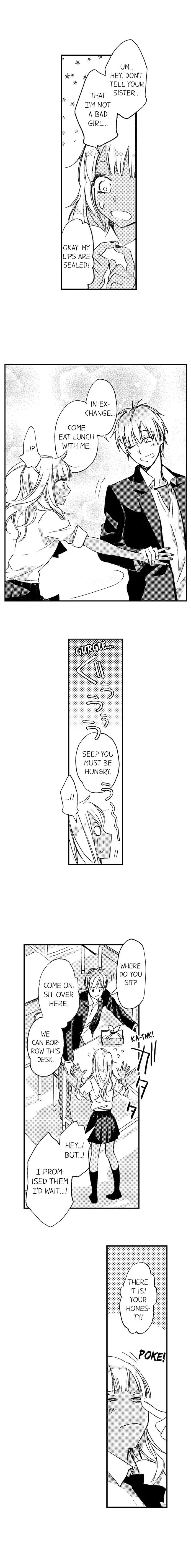 Ha? Omae, Kuro Gal no Kuse ni Shojo na no? Chapter 14 page 2